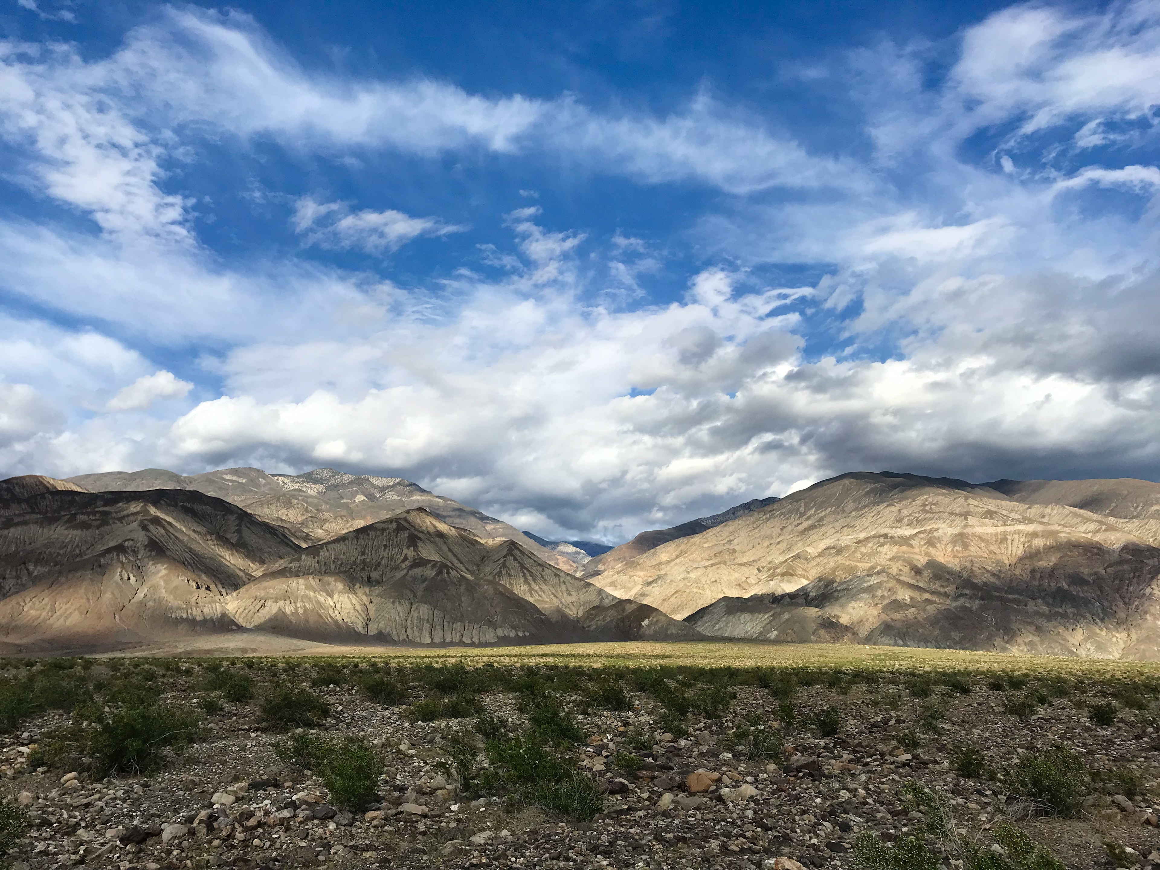 View of Surprise Canyon from the campsite
