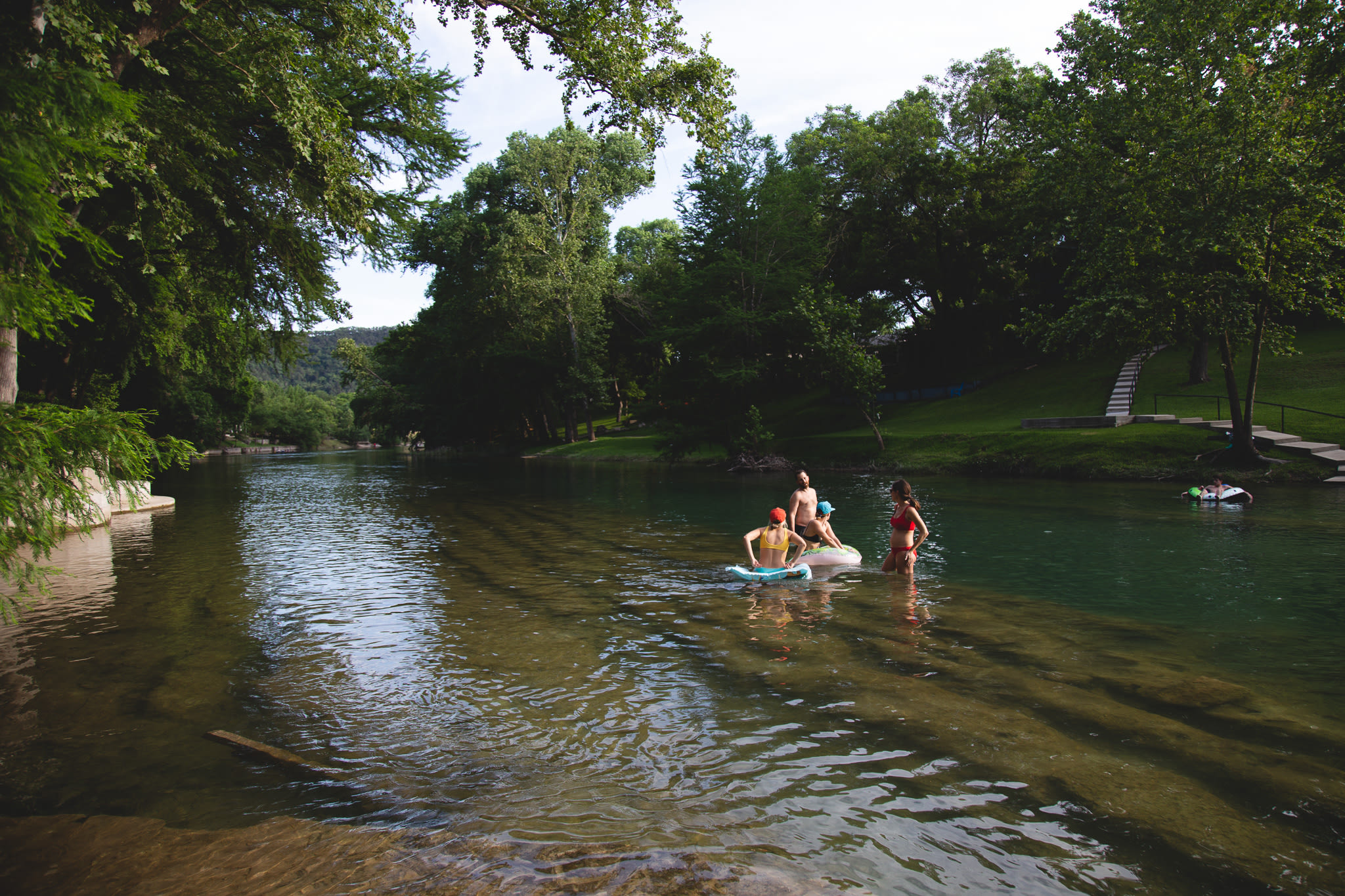 Tipis on the Guadalupe
