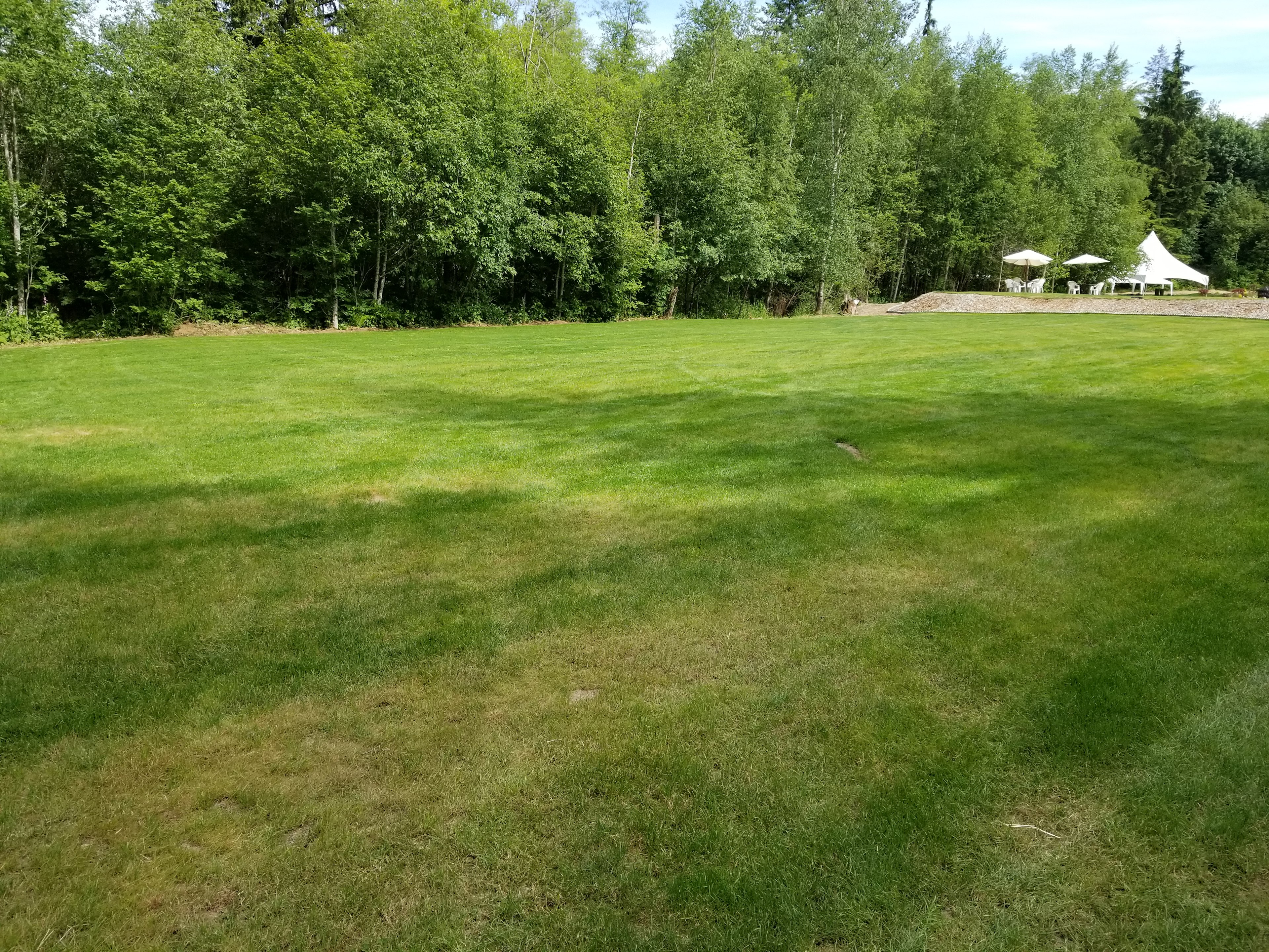 Parking and camping area