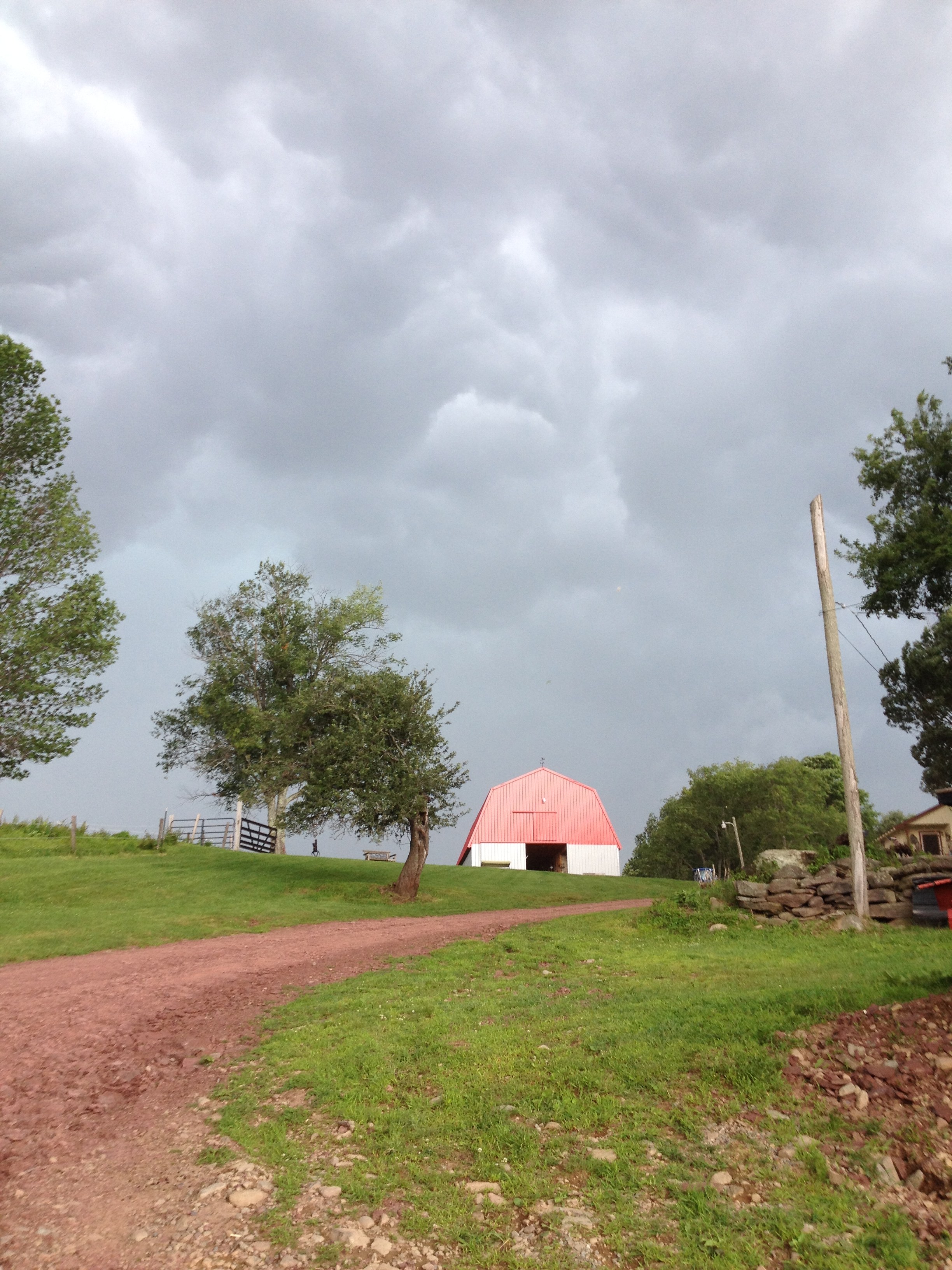 creeks running through property 