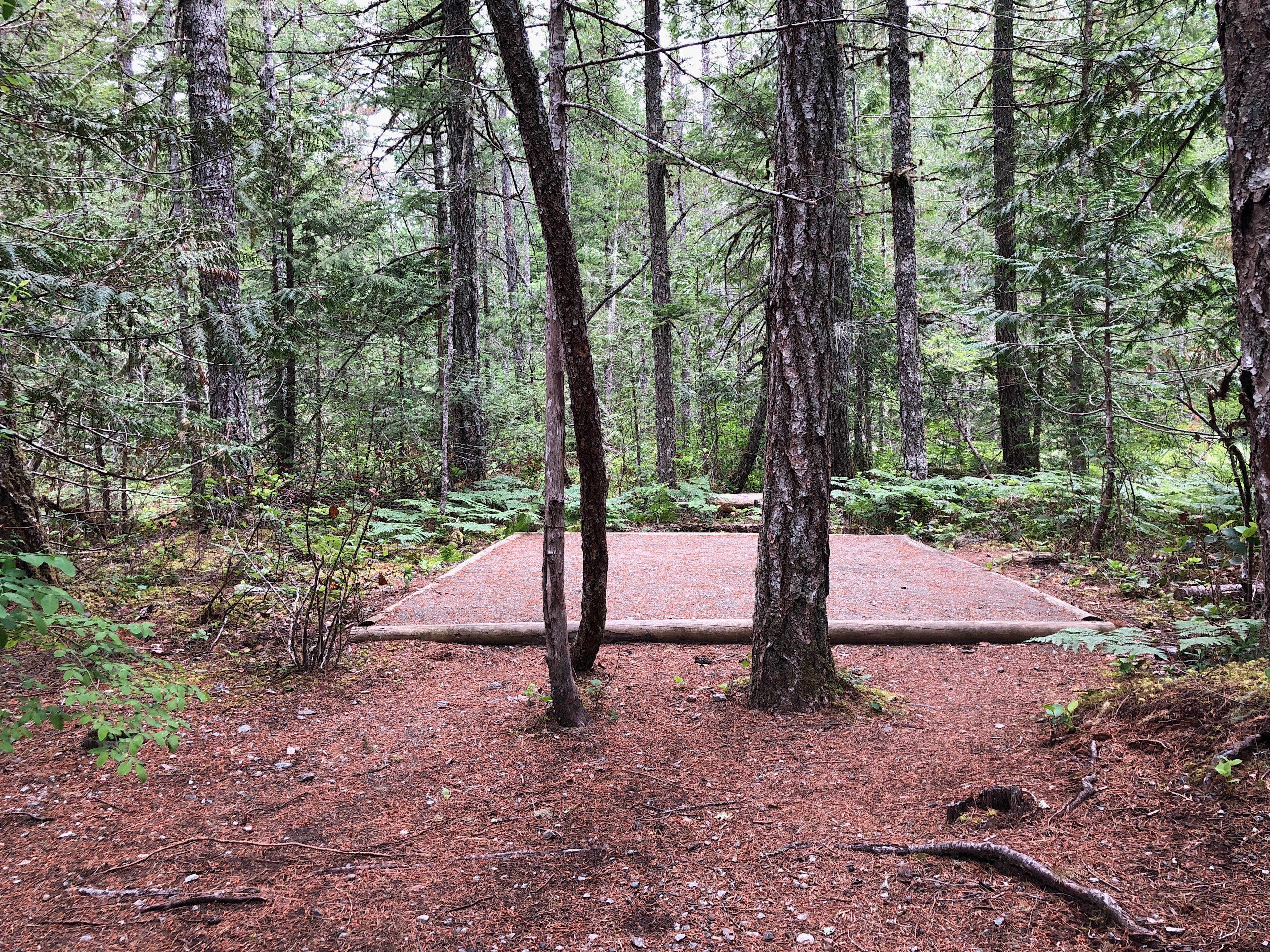 Second tent pad in our site