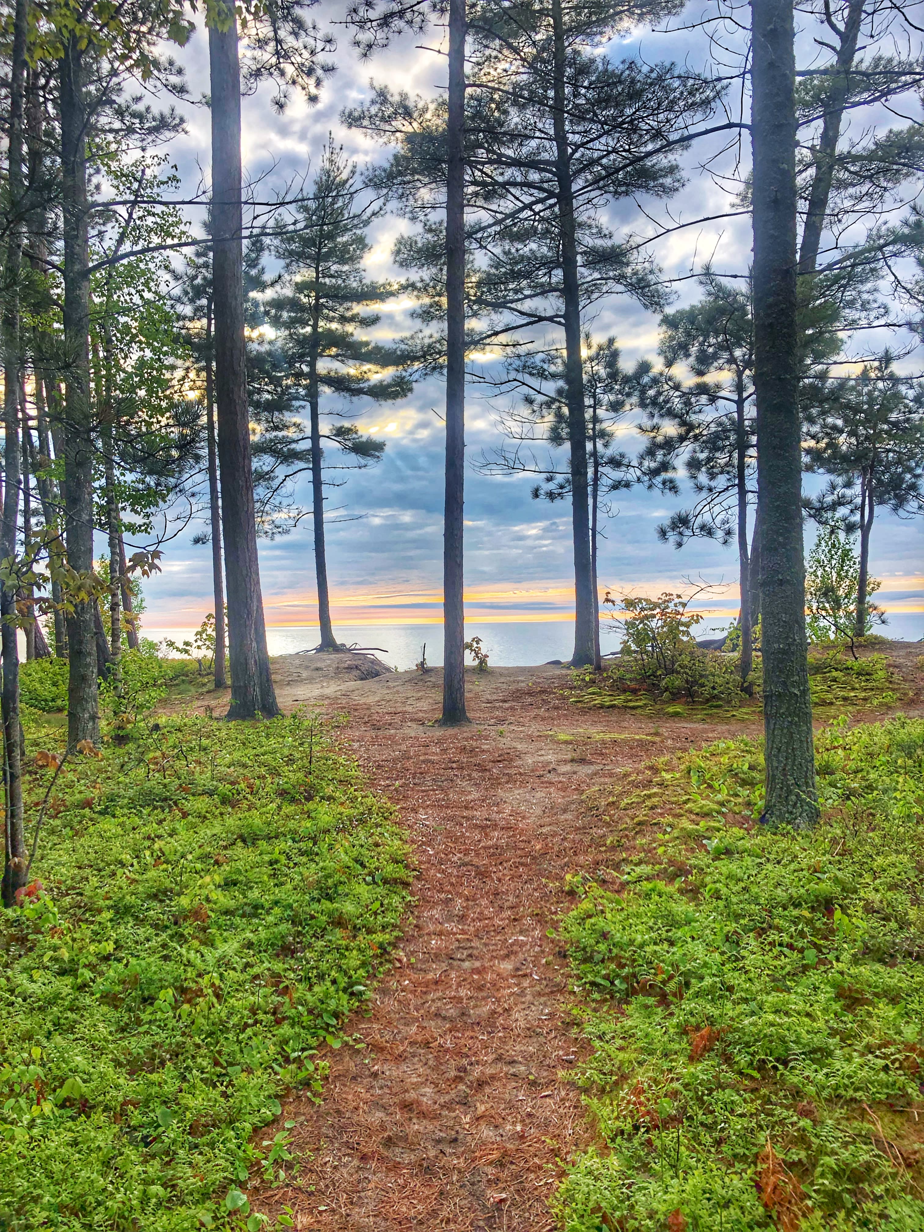 Private path to Lake Superior 