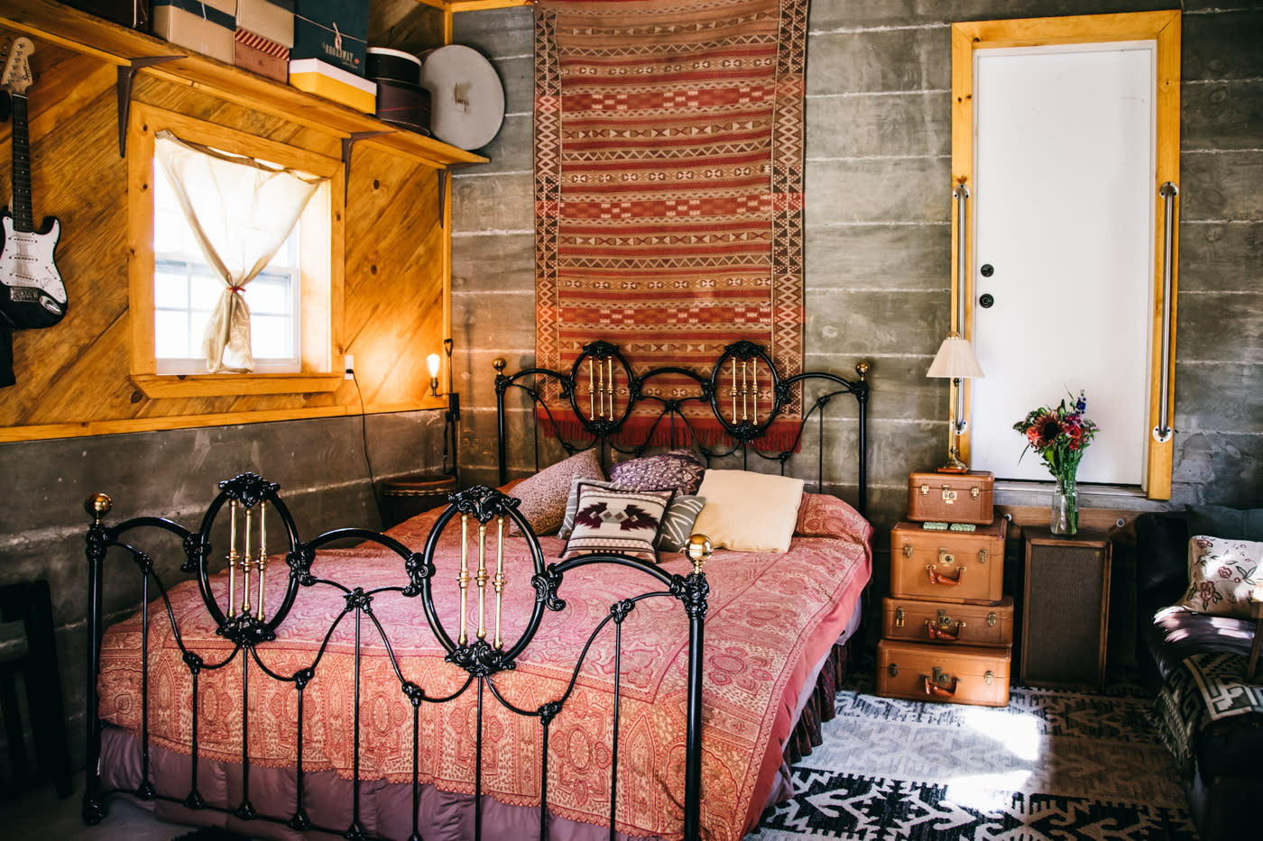 The Diva Den has a musical theme and the coolest room on the land.