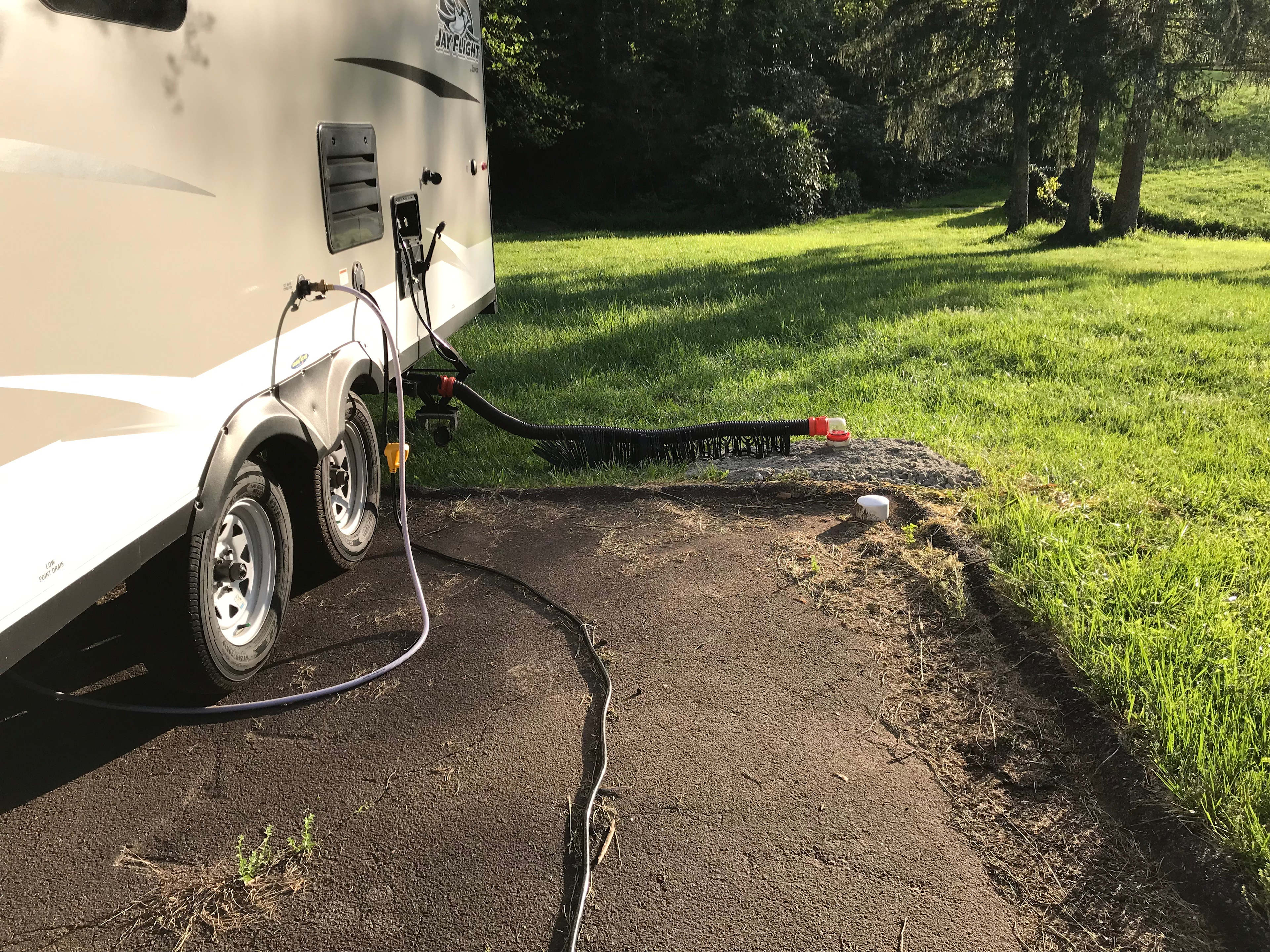 All hooked up.