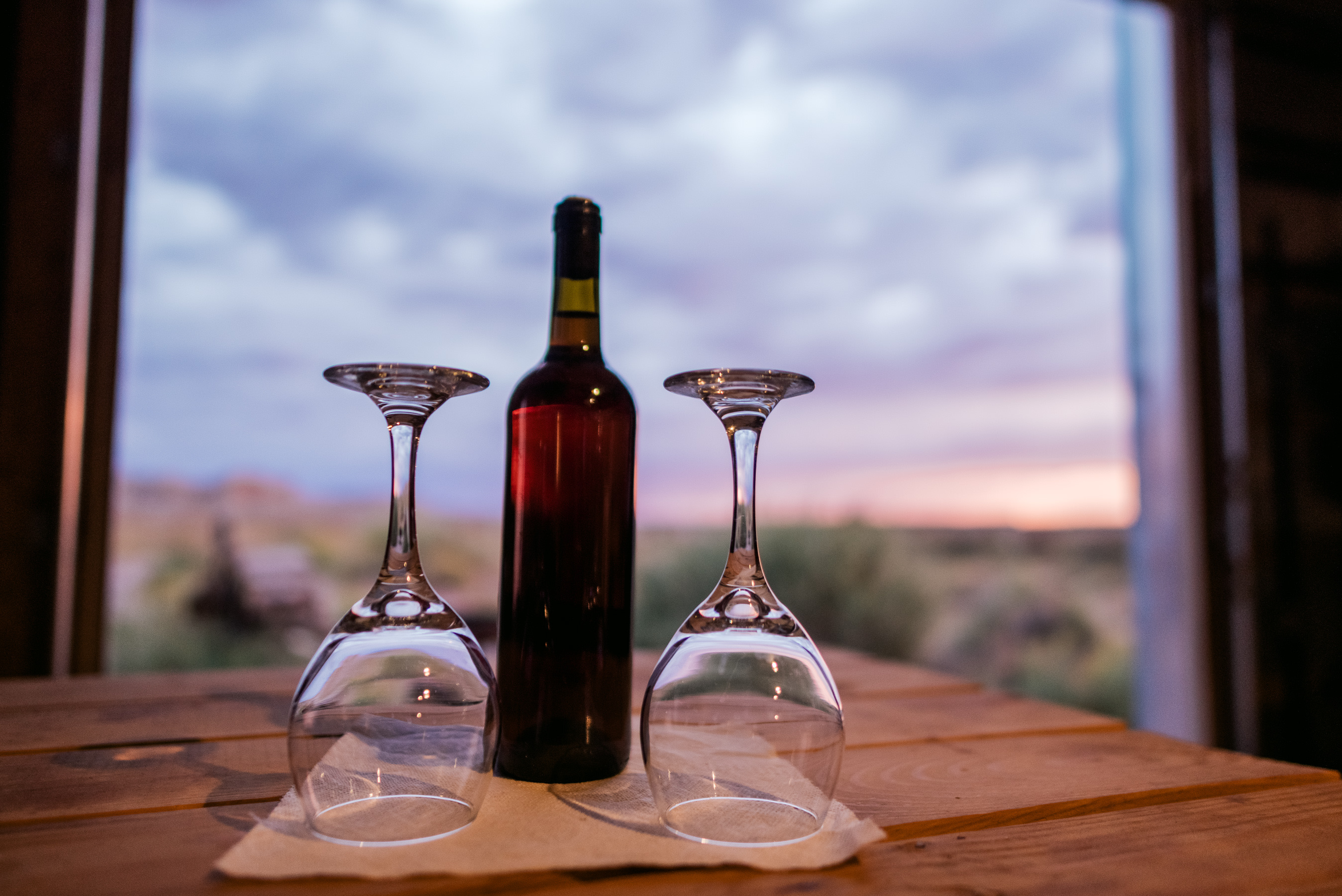 Not a bad spot for a glass of wine.