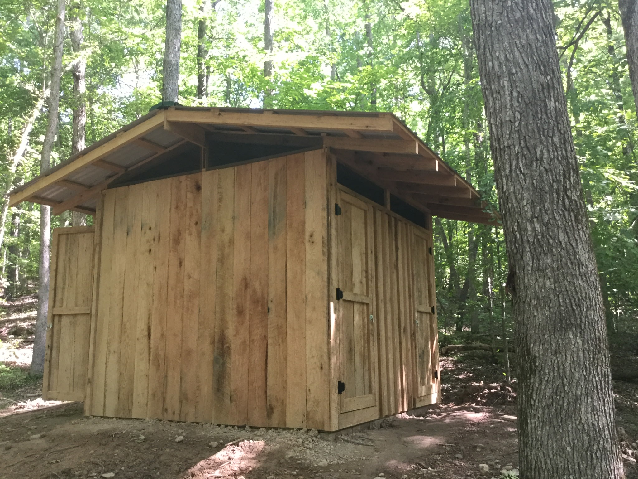 4 Stall Pit Toilet (AKA the Pit Palace!)