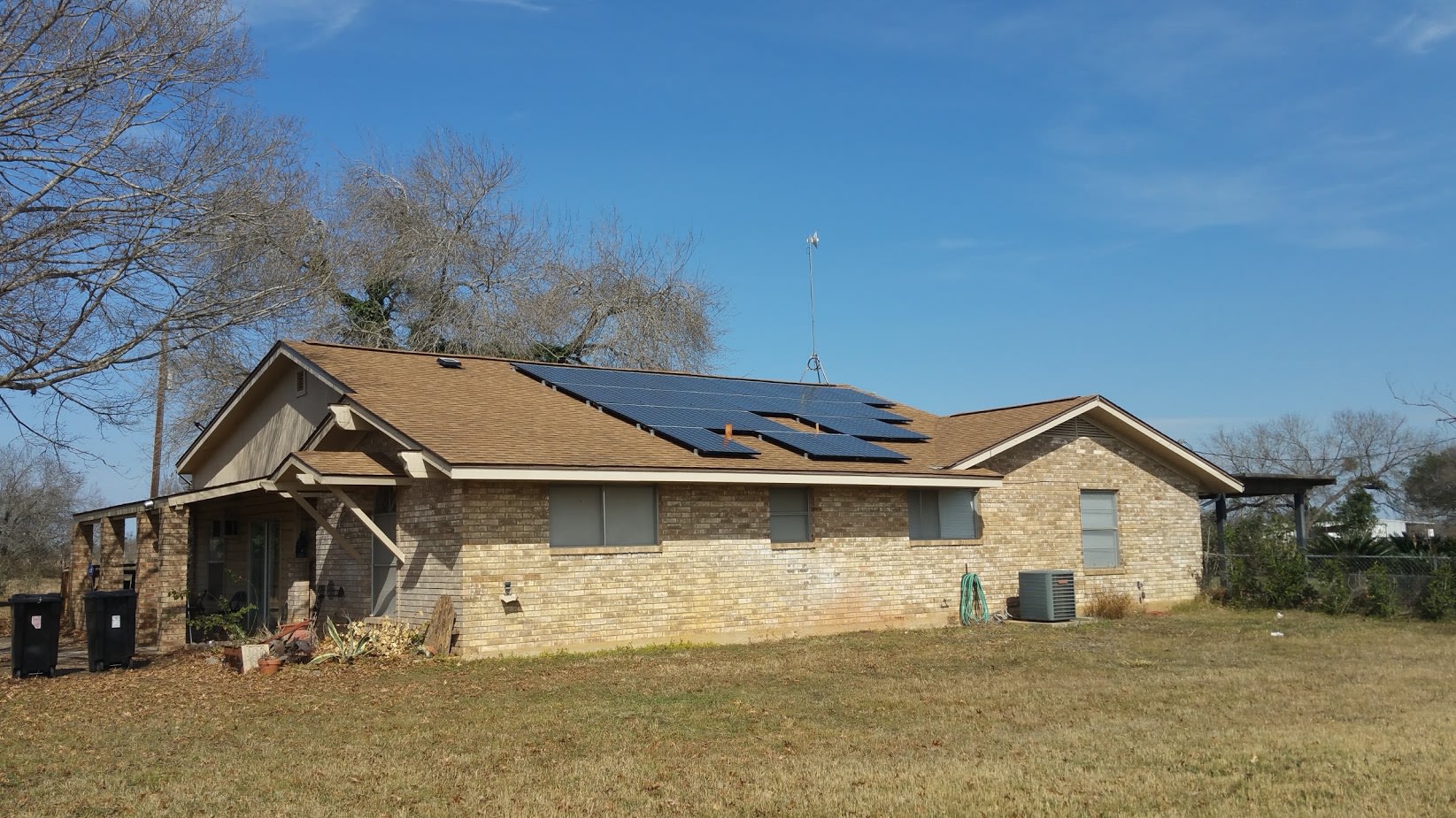 Please park on this side of the house, but not too close please!