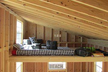 Also an early photo in the early stages of preparing, shows the size of the lofts there are 2 of them