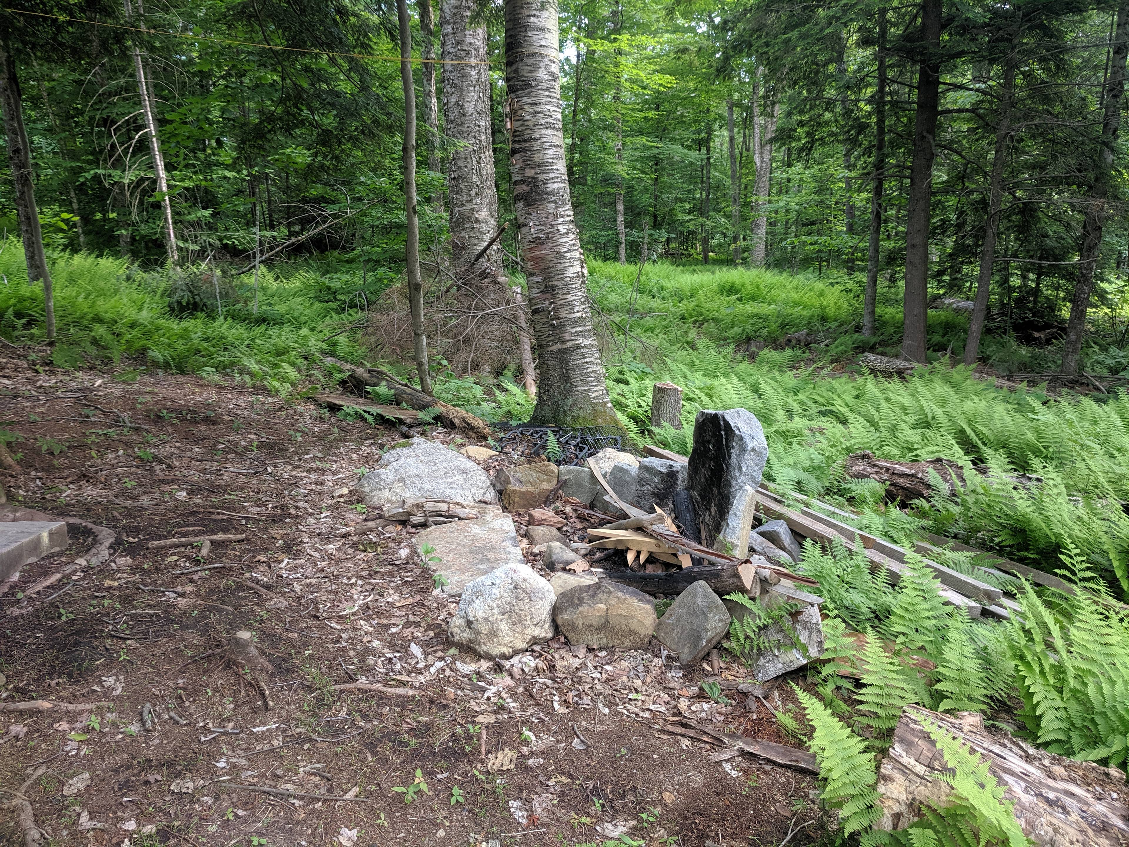 Secluded Back Country Camping