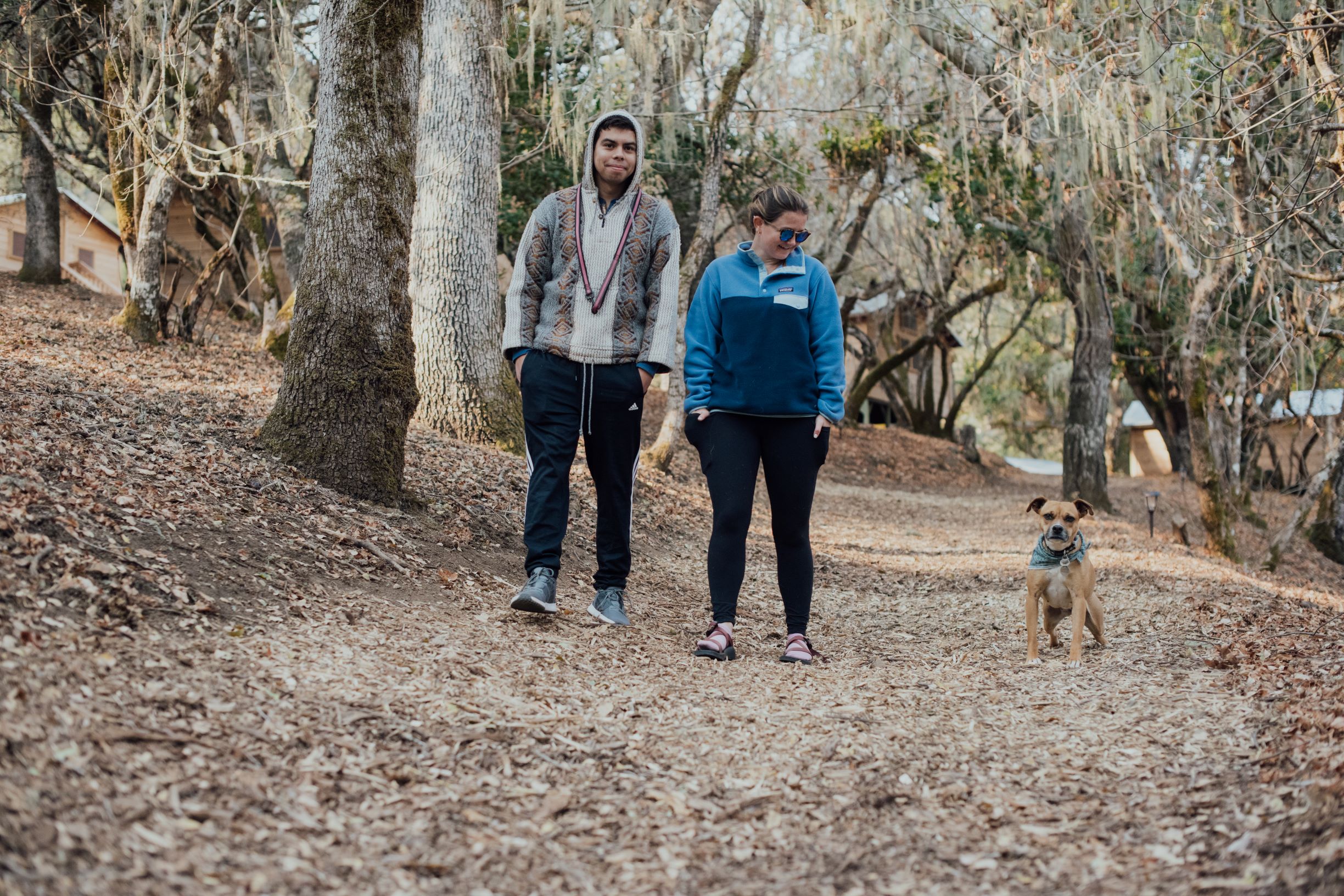 Hiking trails around camp