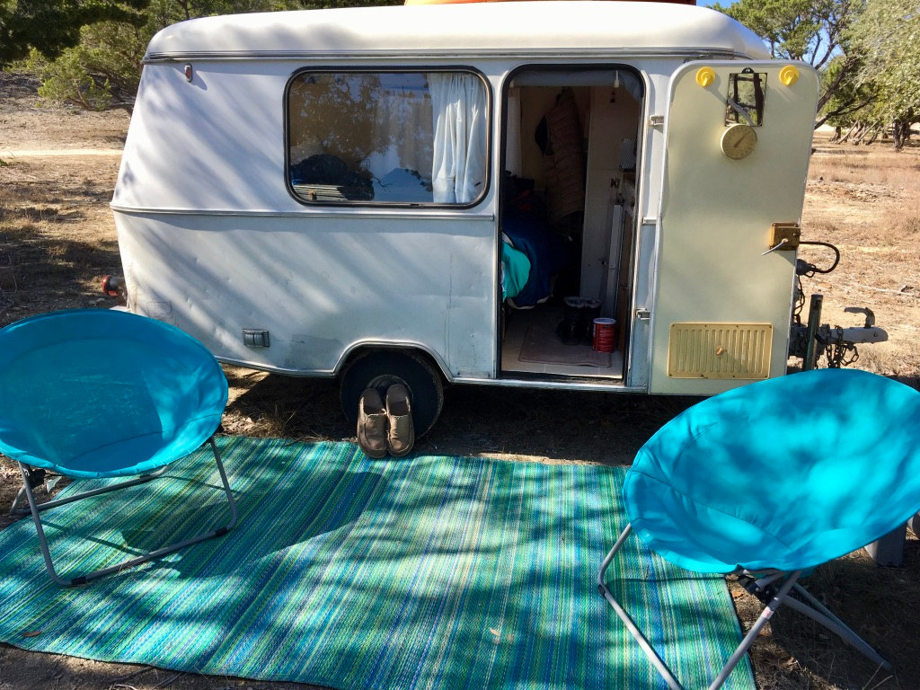 our tiny camper.