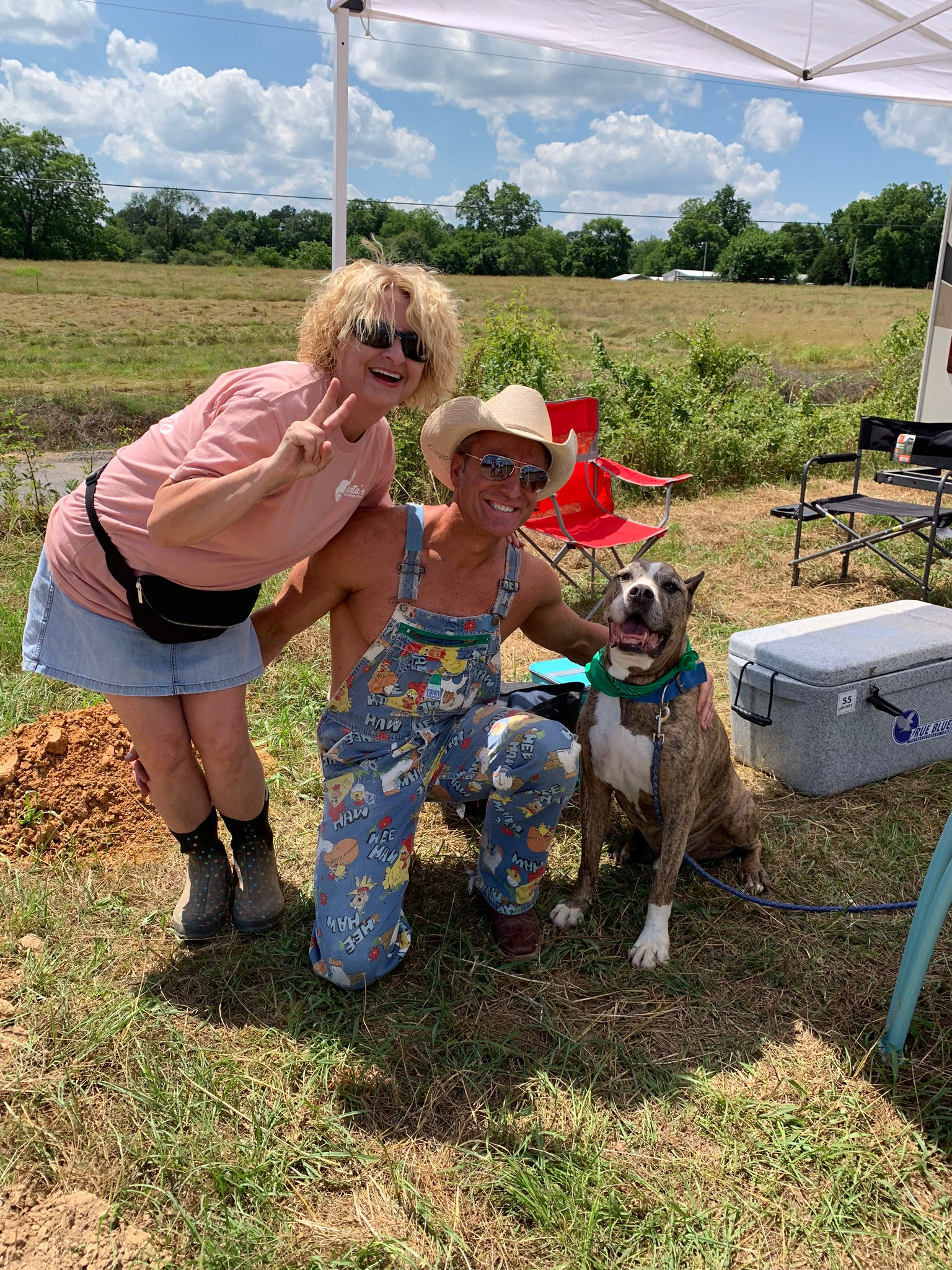 The Hee Haw man parks with us!!