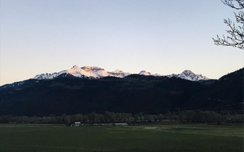 Views from Camp, can be seen from the lower level of camp.