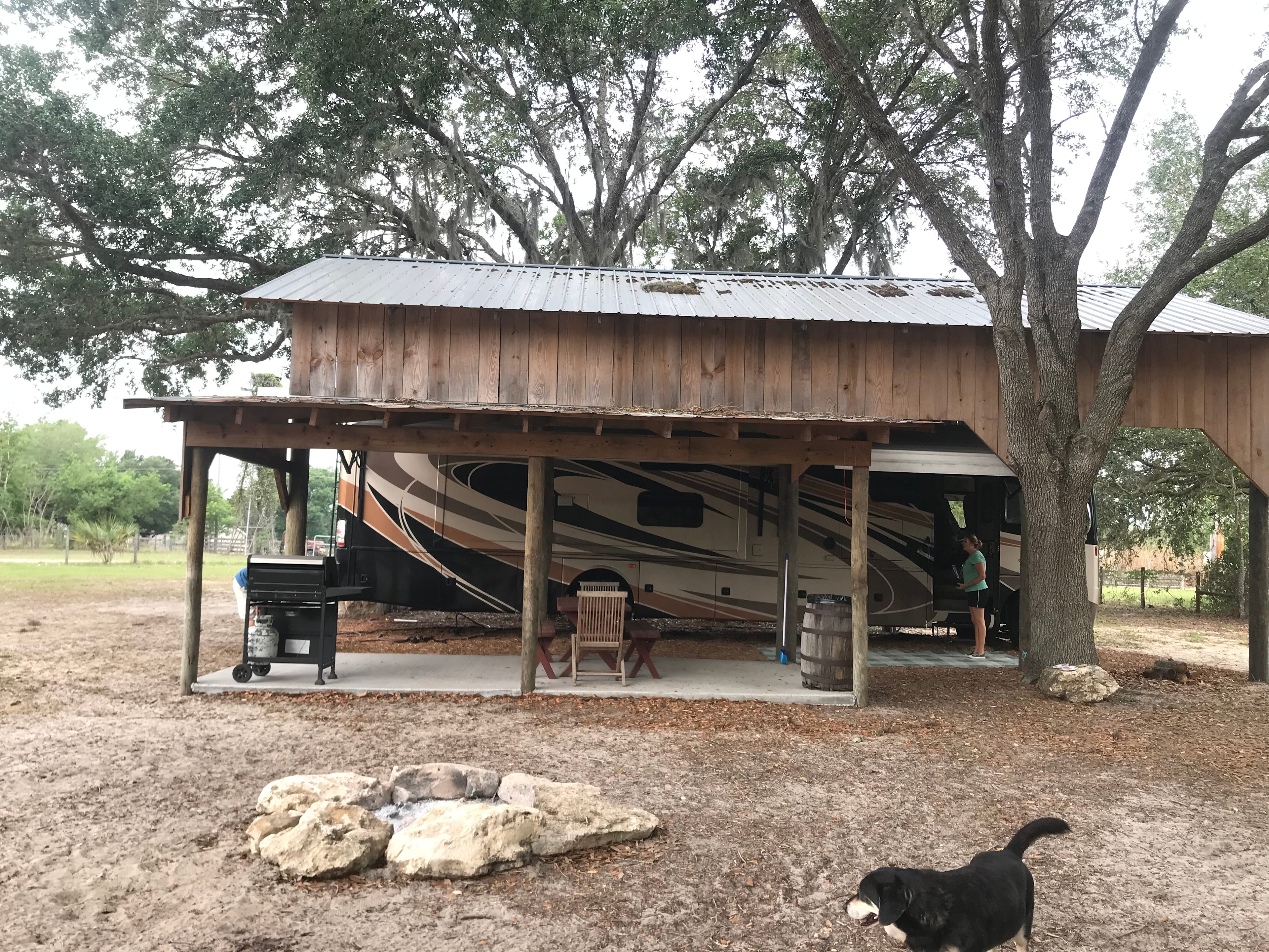 new friends for life. 38 ft. class A motor home.