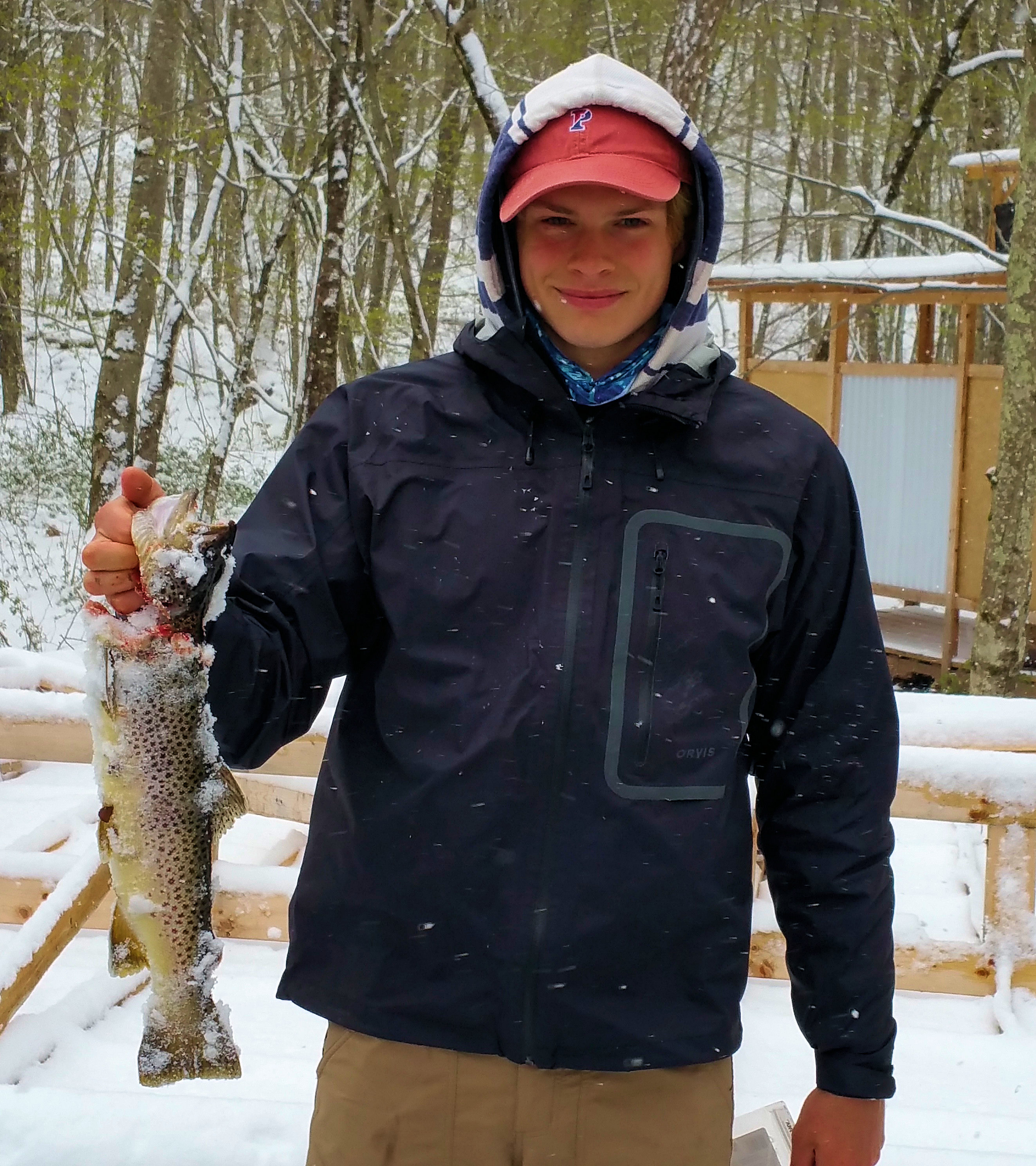 Wild Brook Trout caught right out front