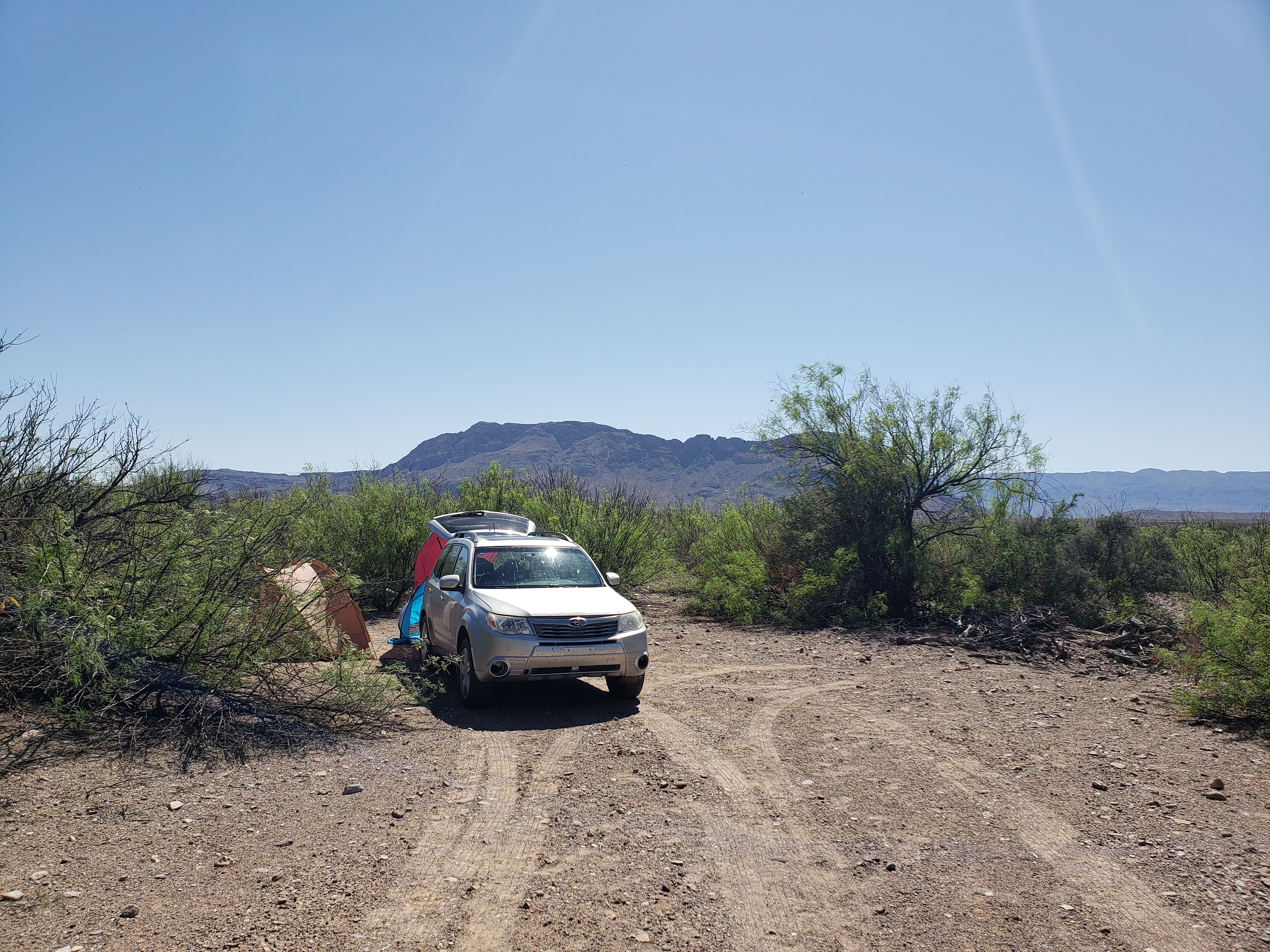 Drive up campsite