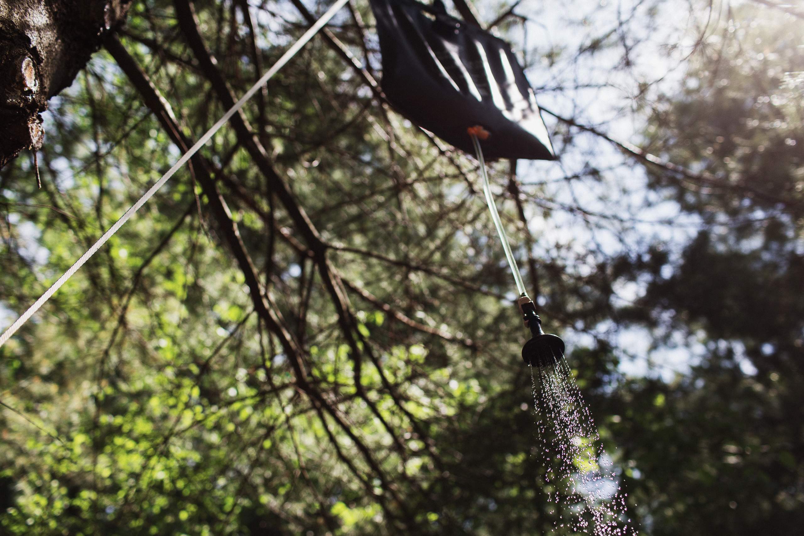 Outdoor showers are the best. 