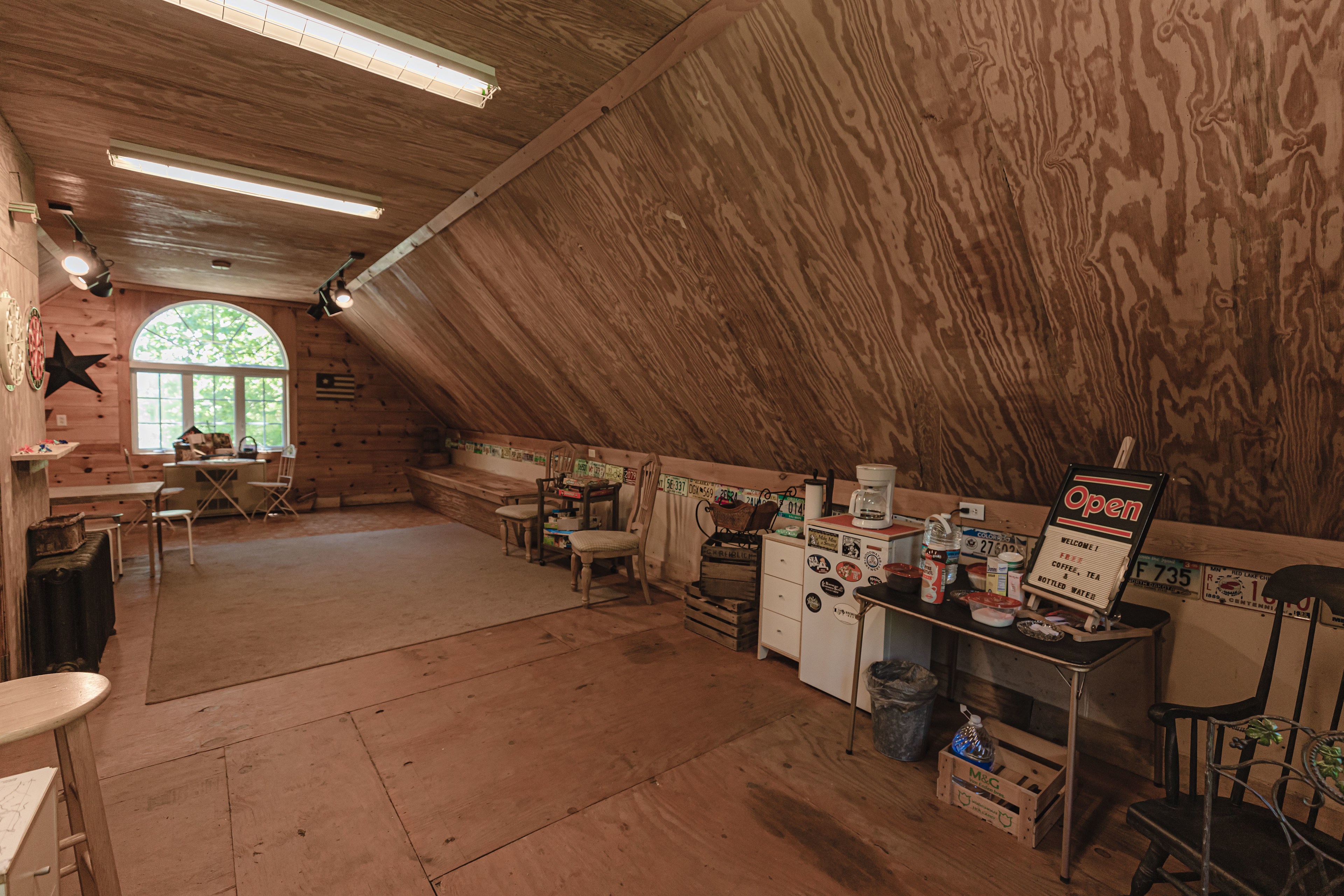 The rec room, full of tons of stuff to make your stay that much better