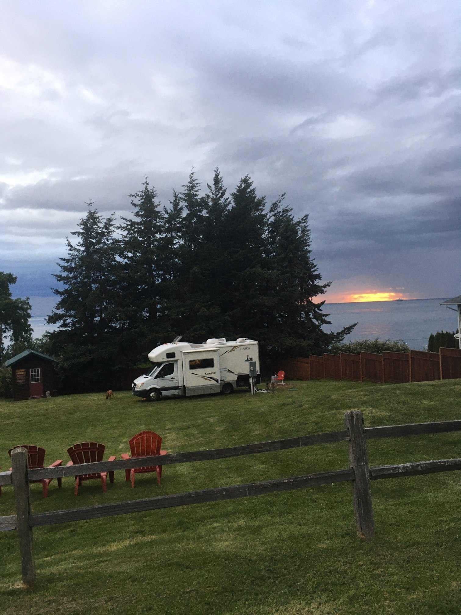 Pumpkin Patch in the evening