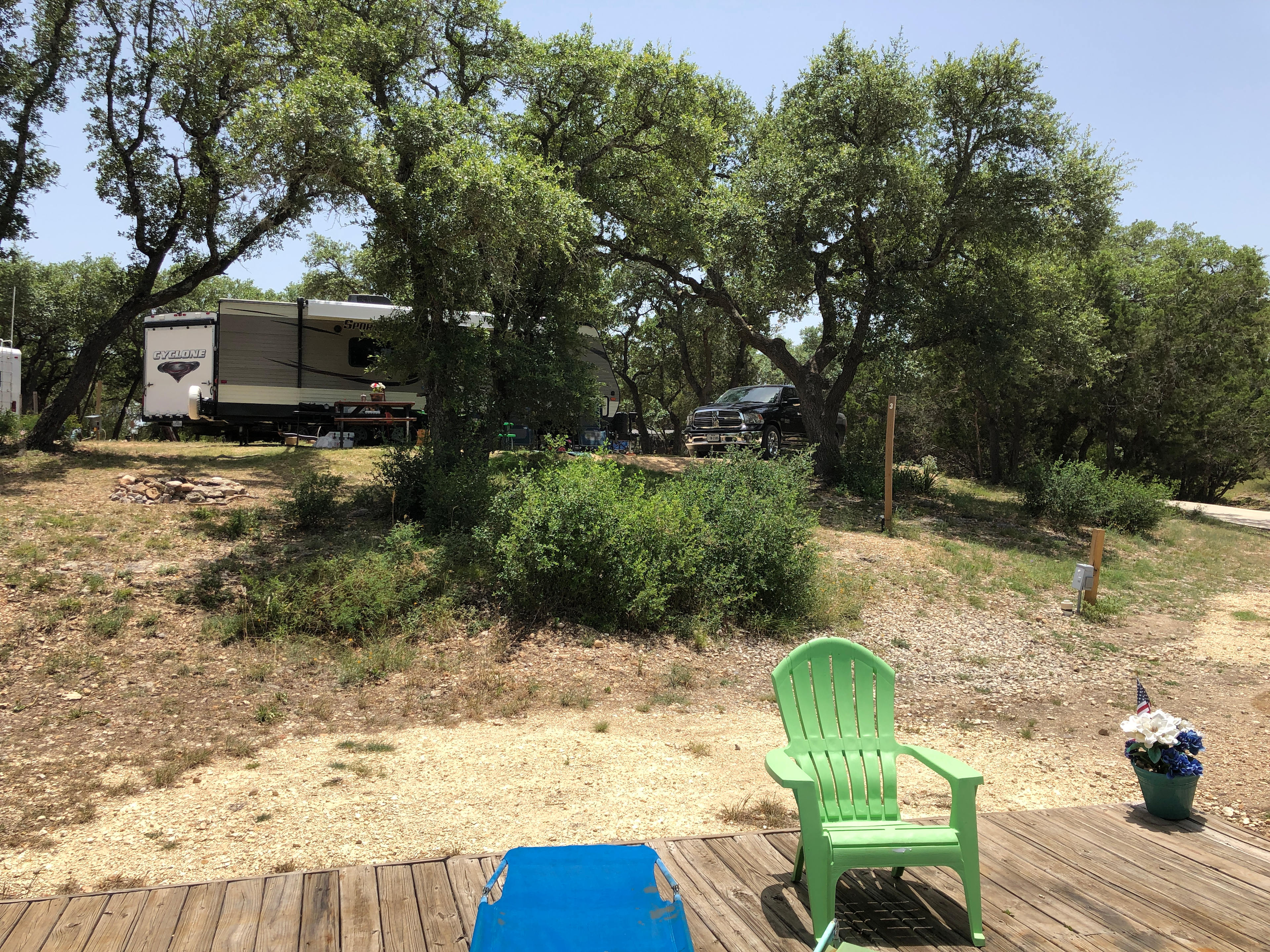 Site #2 from deck