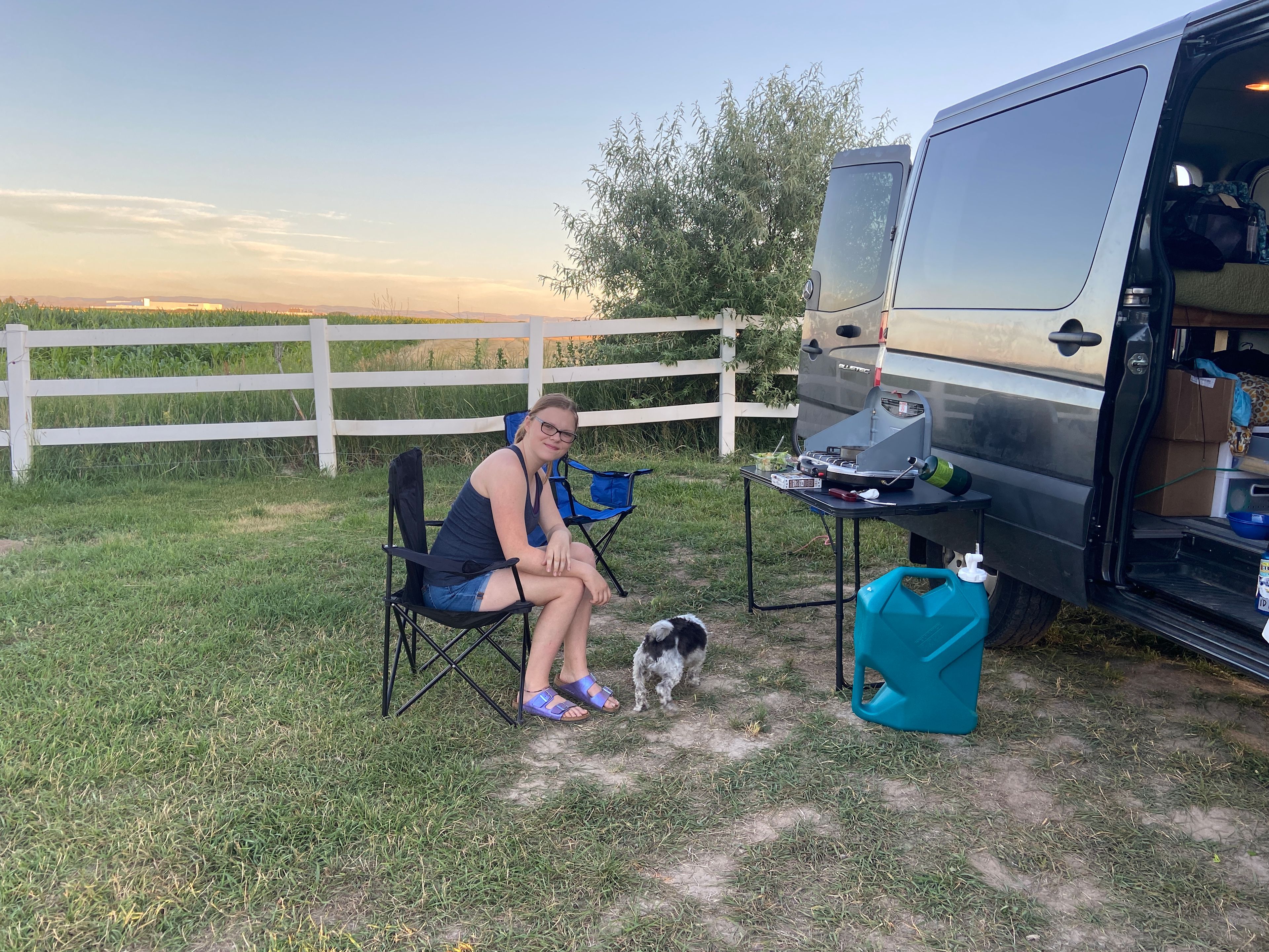 Country Camping close to town