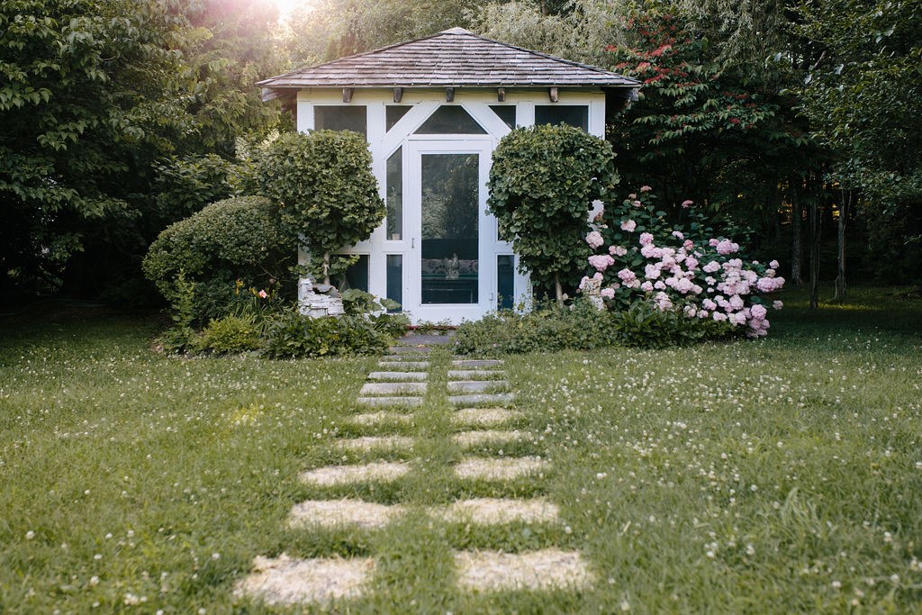 the gazebo