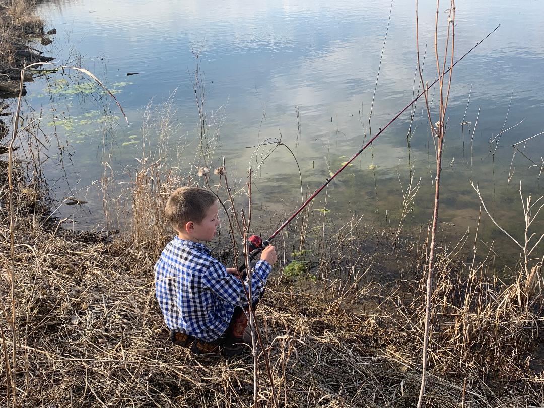 Ask about fishing in our fish pond.