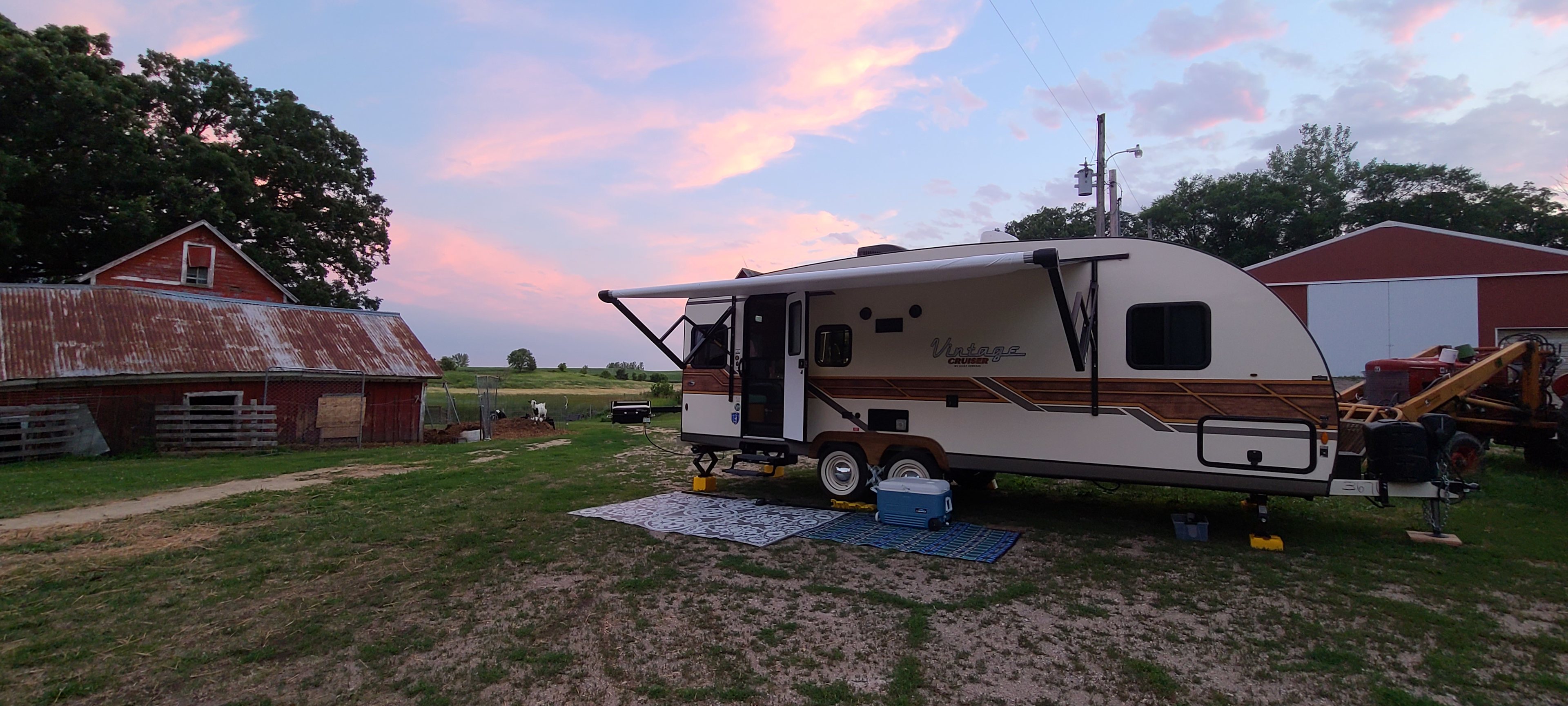Base camp.  So quiet... just birds, donkeys, cows and goats creating a symphony for you. 
