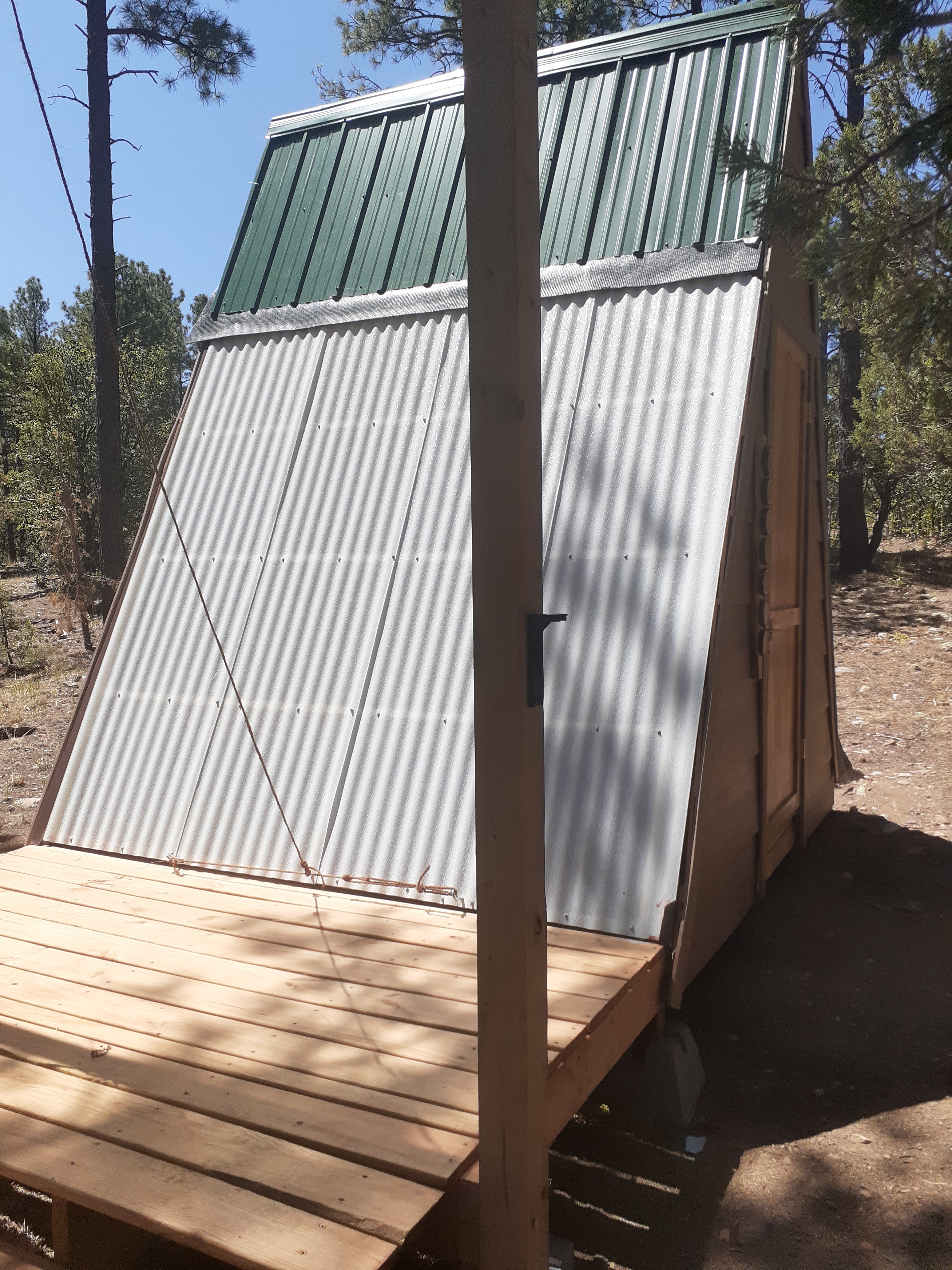 This wall raises up to give you access to the open area