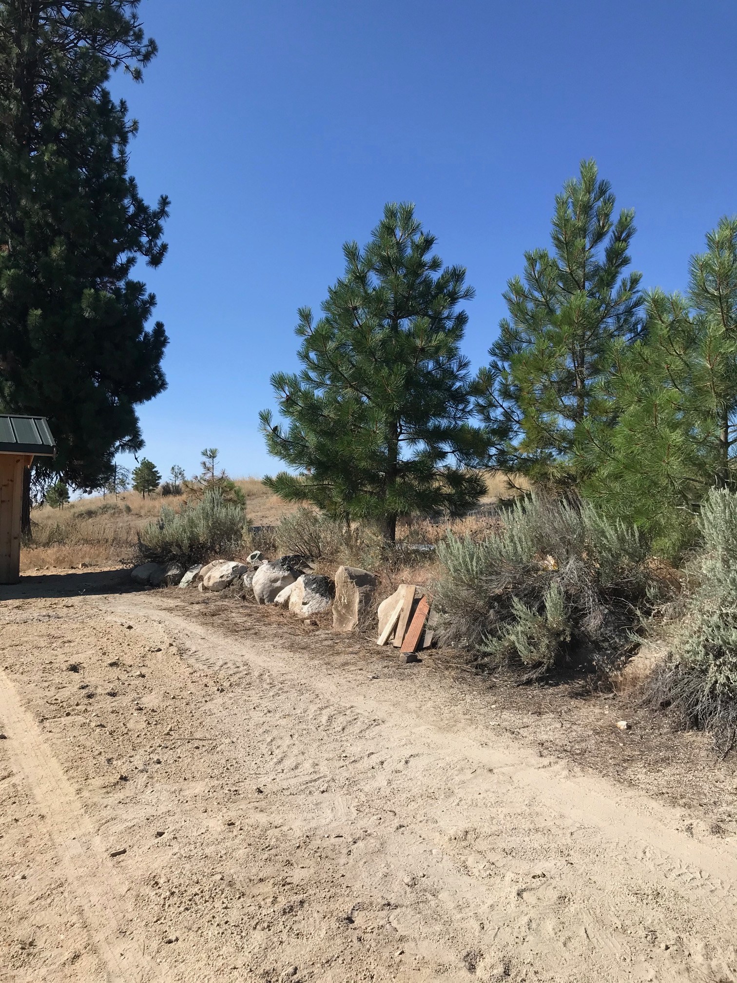 Looking South from RV pad