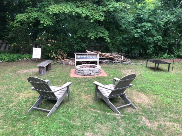 Backyard camping near college town