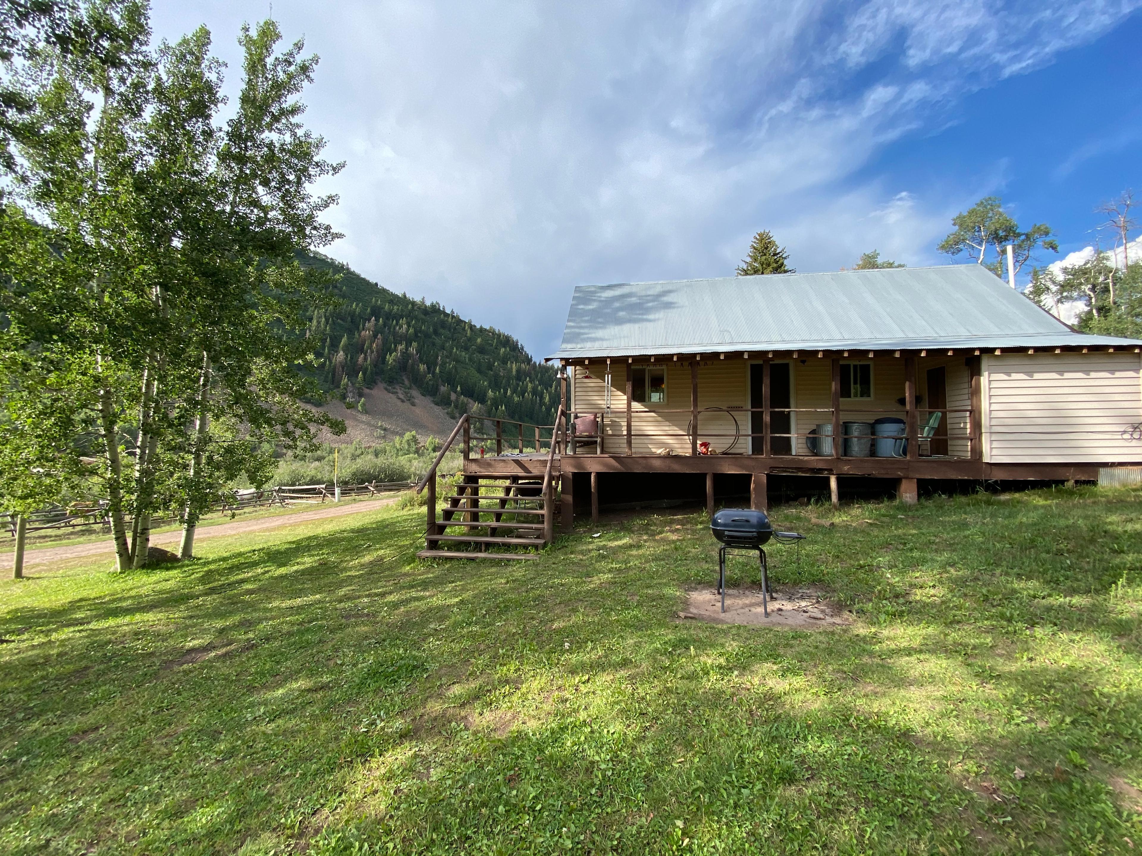 Cabin on the river at Welder Ranch