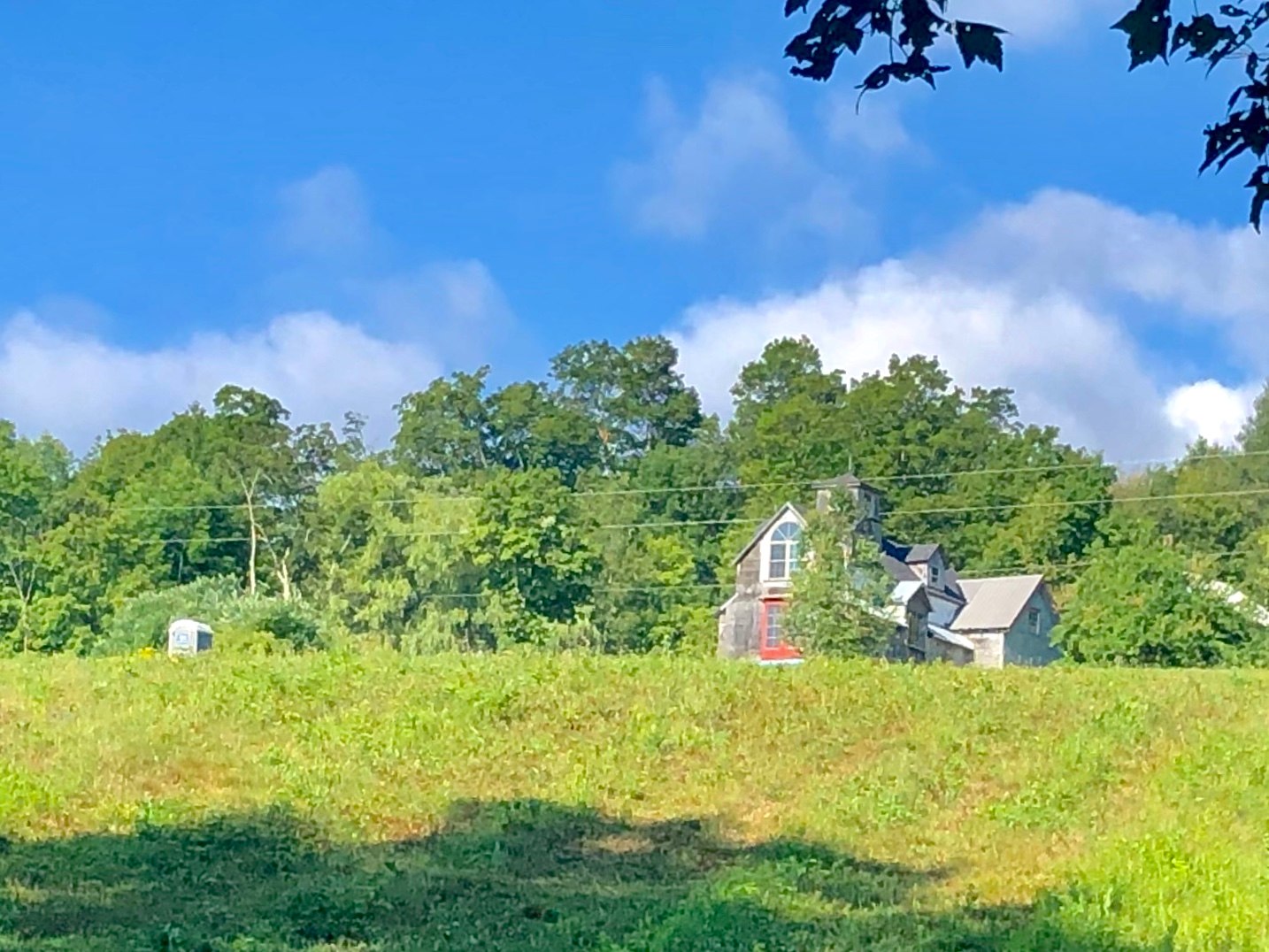 SUNRISE Farmhouse where drinking water is available on water lines and first aid kit under house