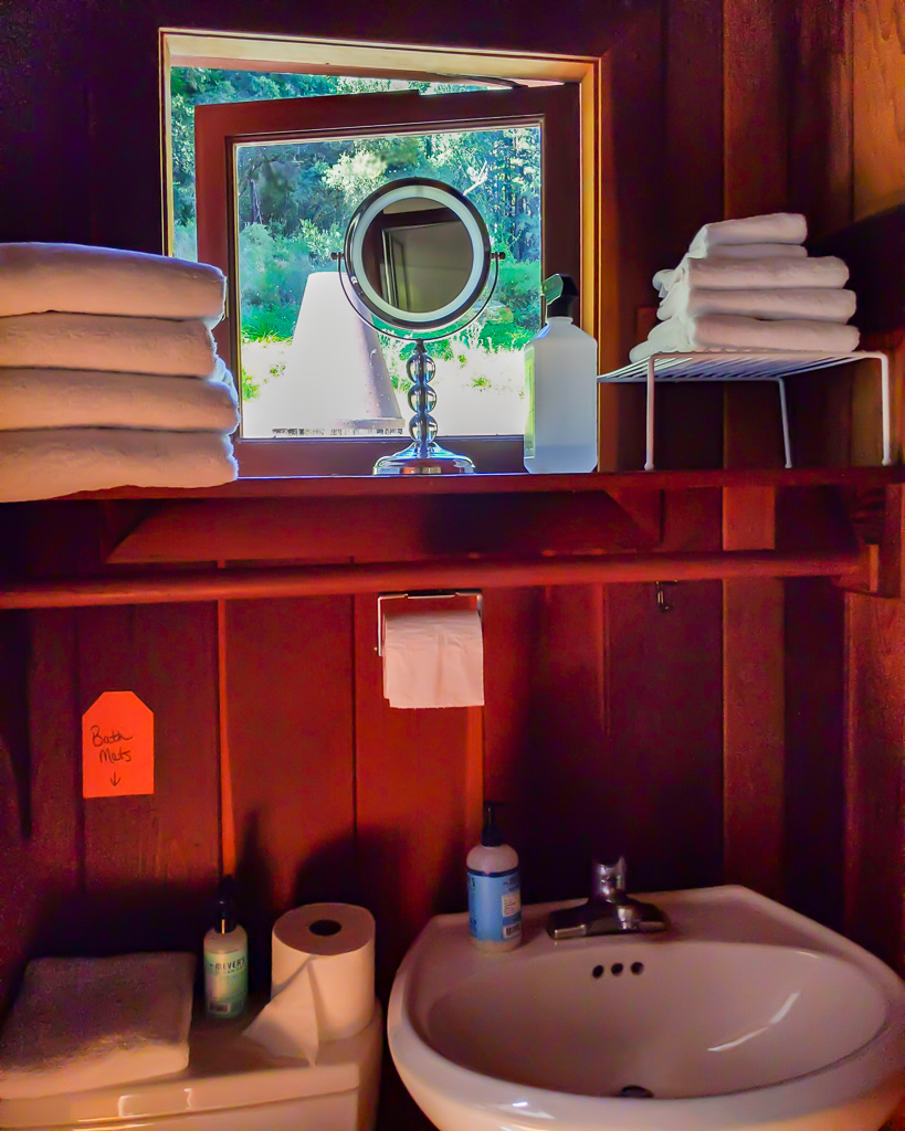 View from the shower.