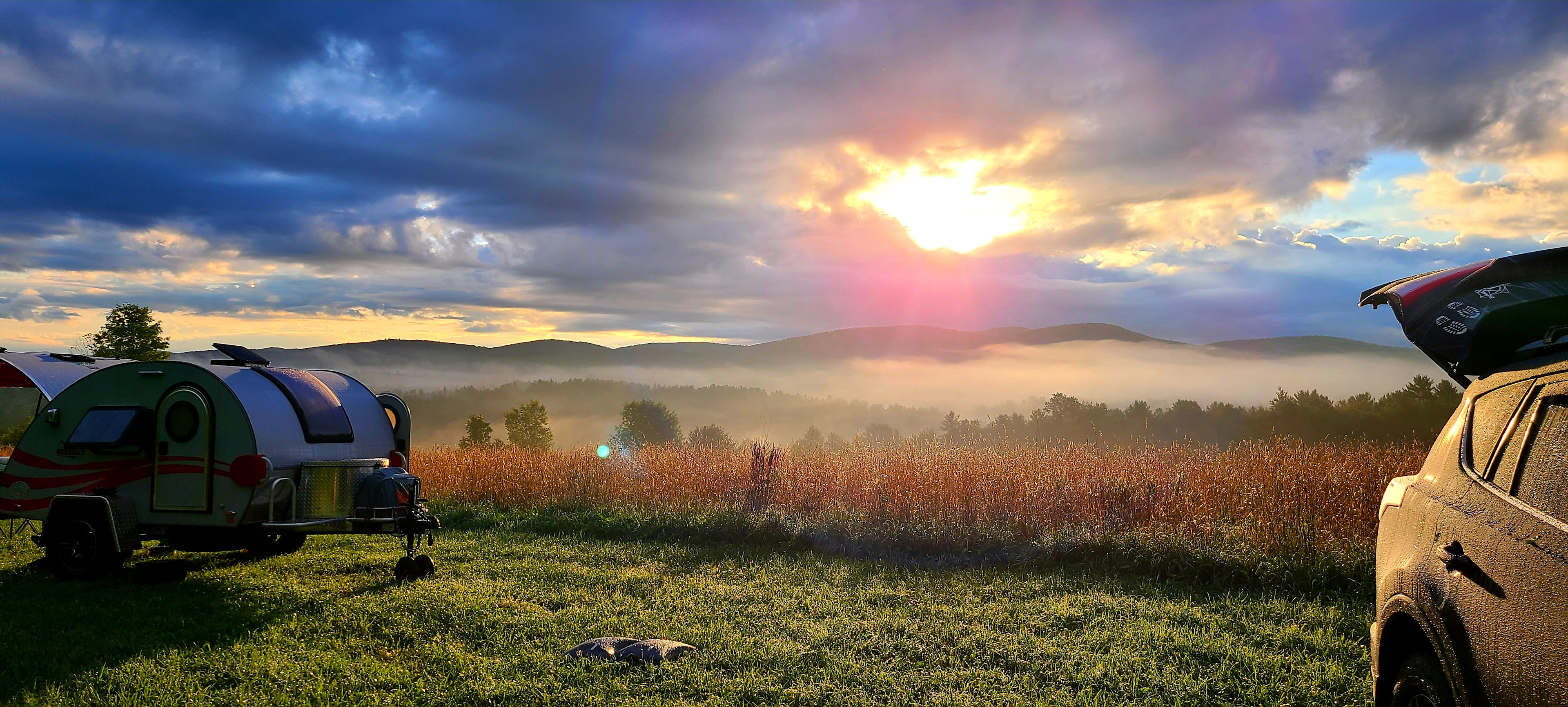 Gorgeous sunrises.