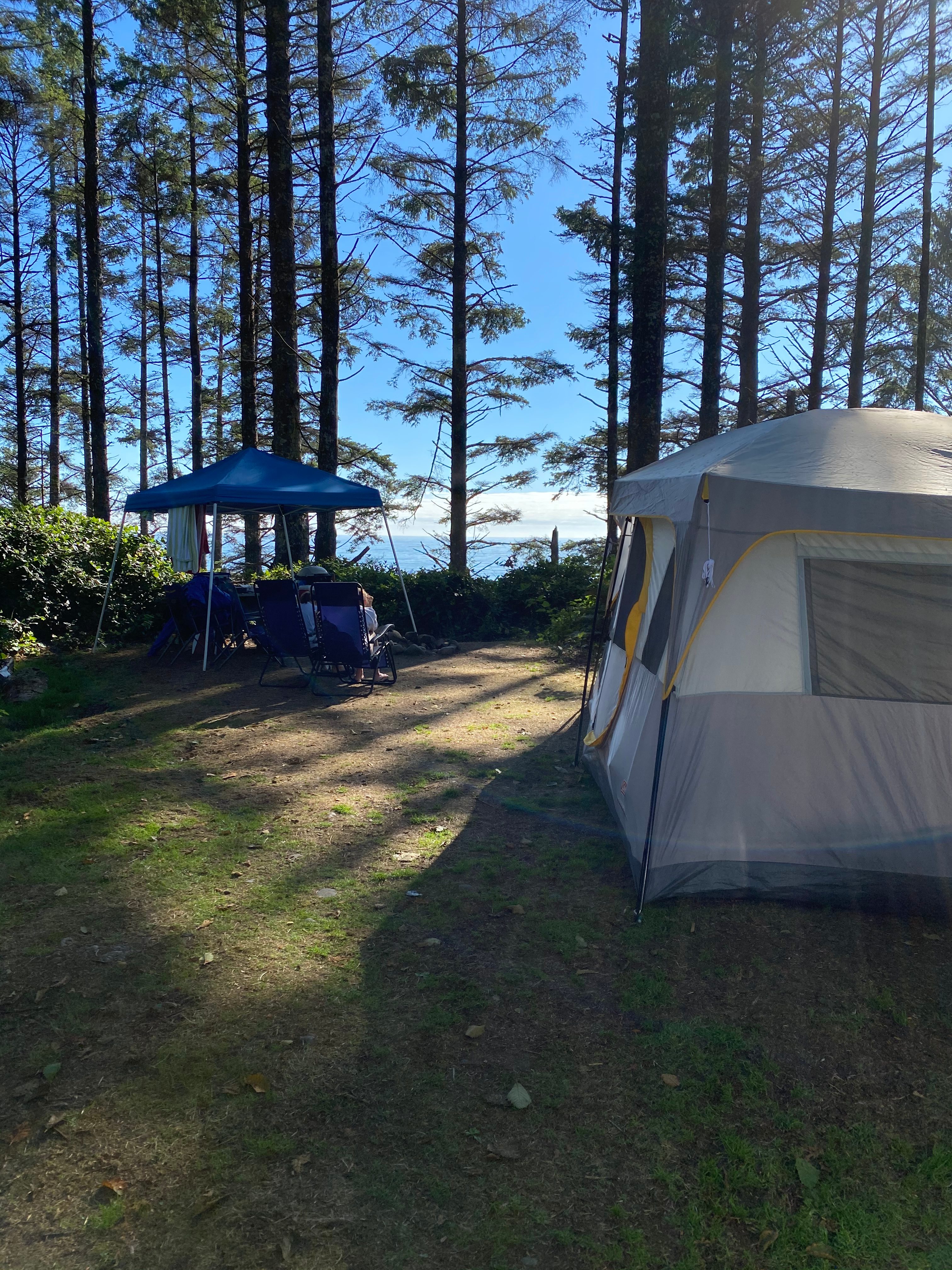 Nice large site.  We only used the left side of the site.