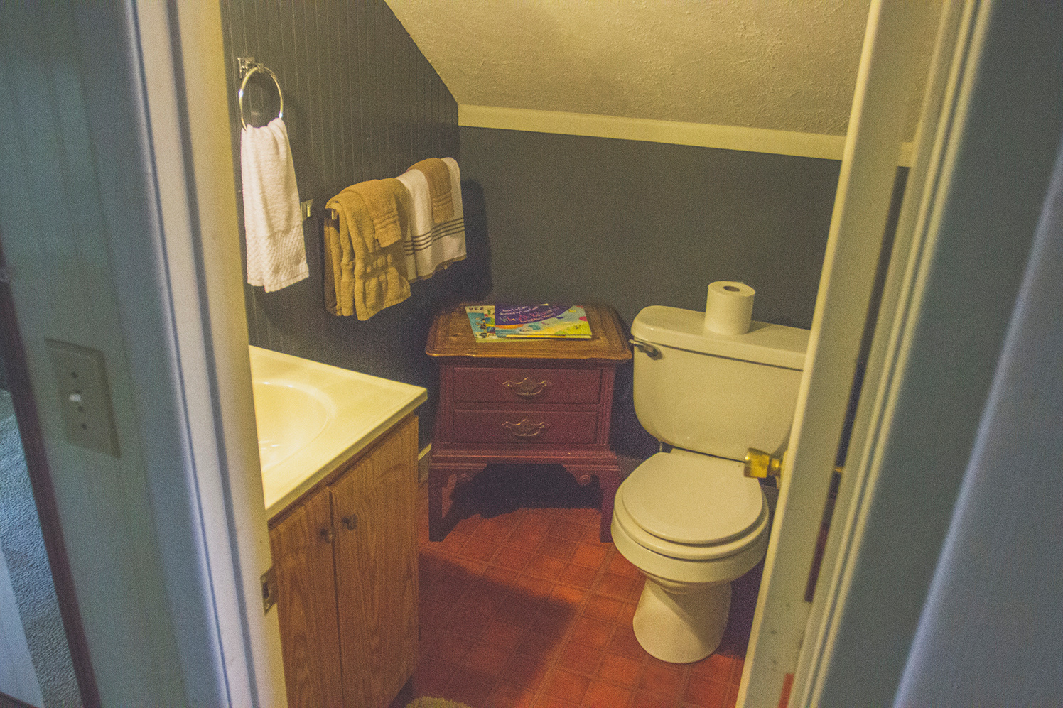 Upstairs Half Bathroom