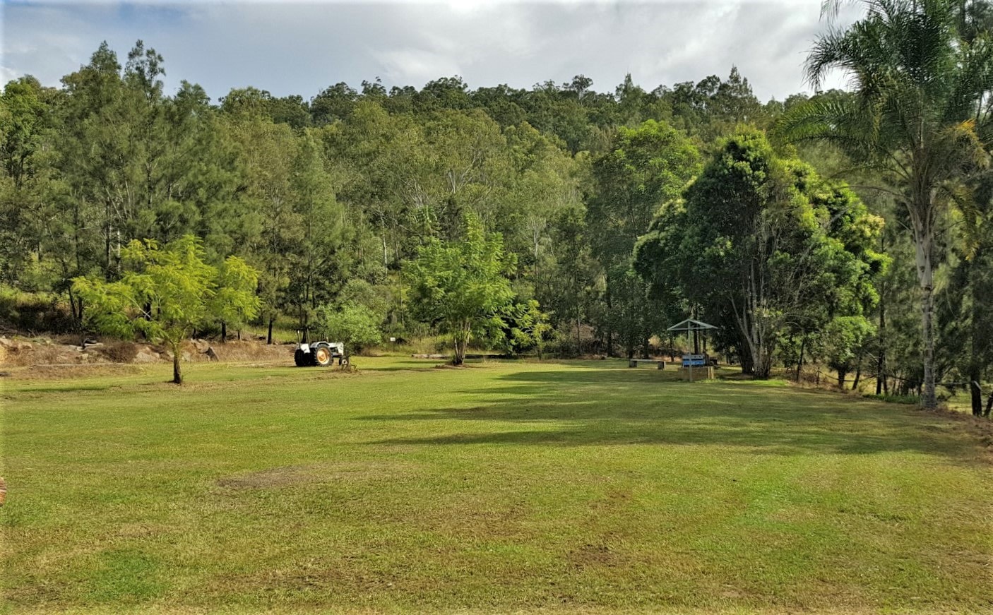 Girard Creek Campground: swimming holes (toilets & showers available)
