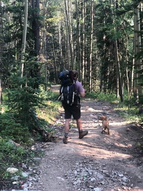 Hiking in Fossil Ridge Wilderness - 15 minute drive from site