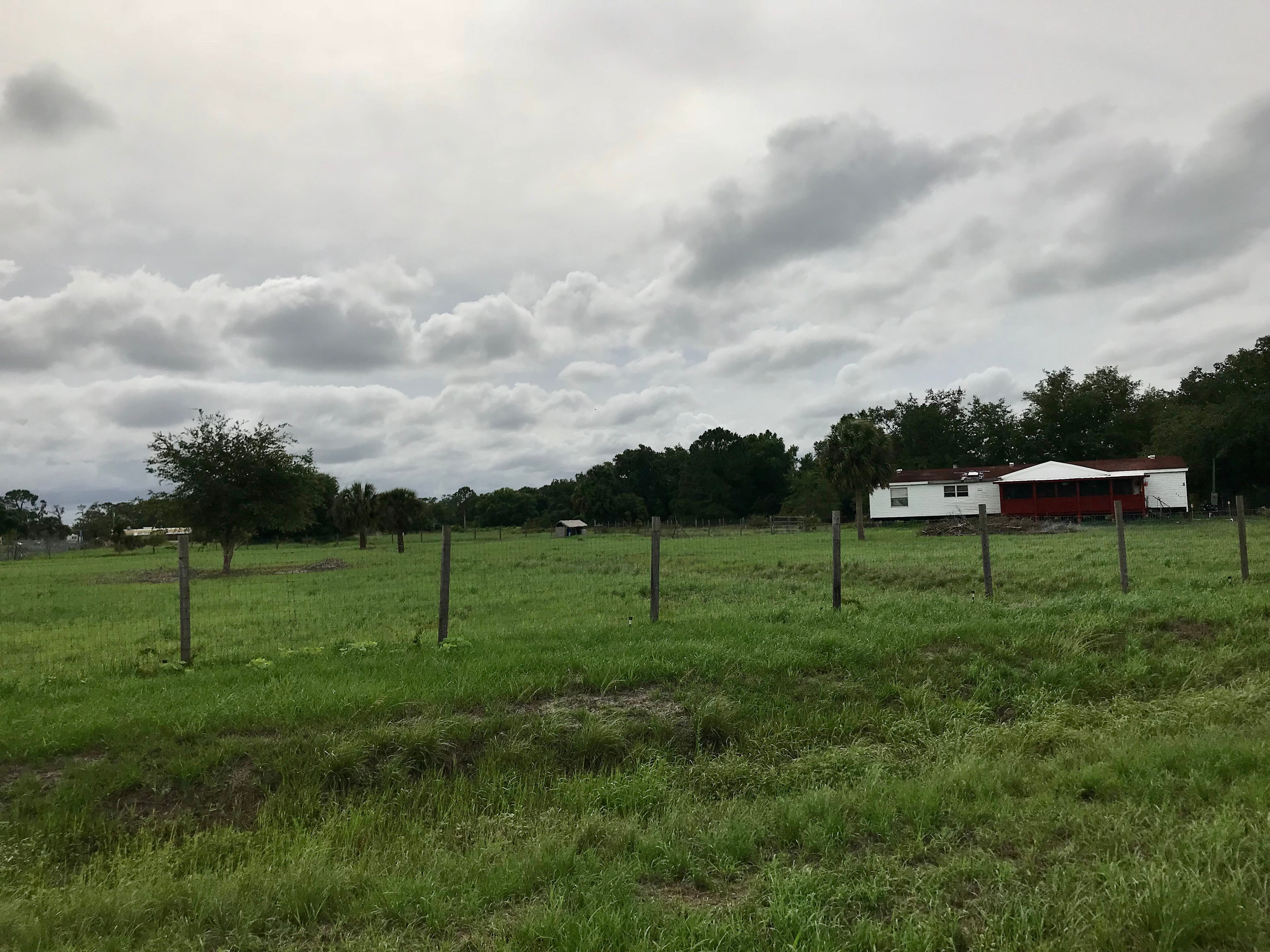 Approaching the ranch from N. Brida Street