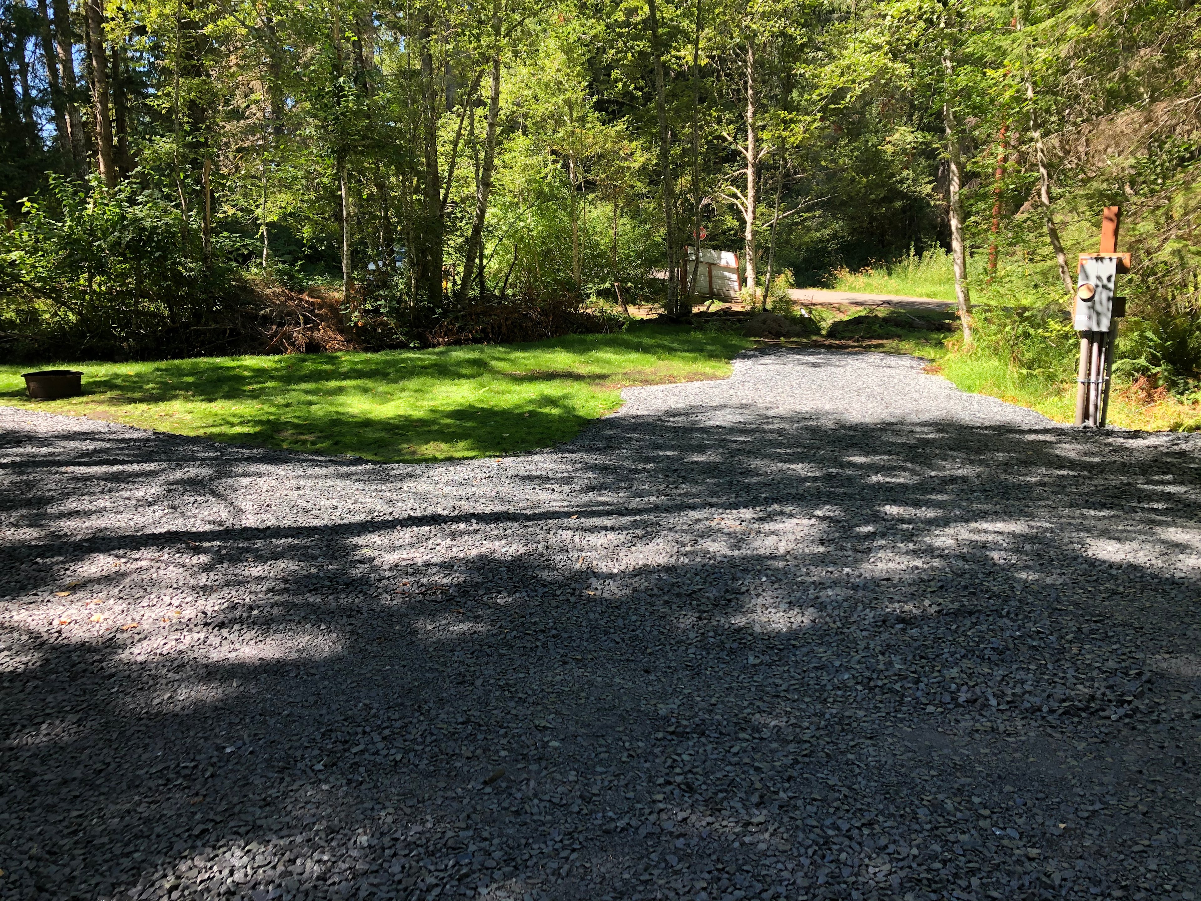 Site #1 on the Right and Site #2 on the Left
