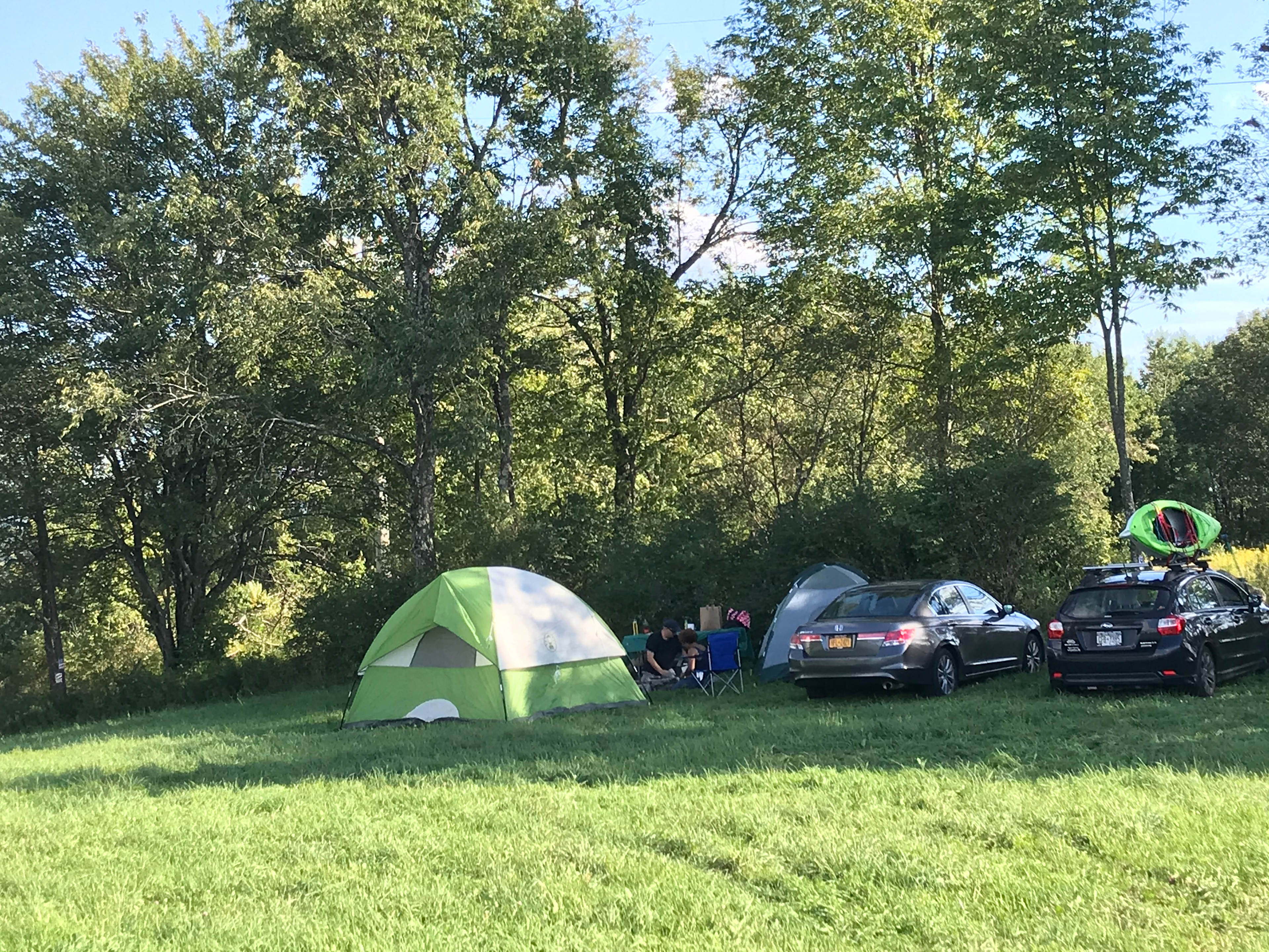 Wahl Dairy Farm.  Hilltop Campsite
