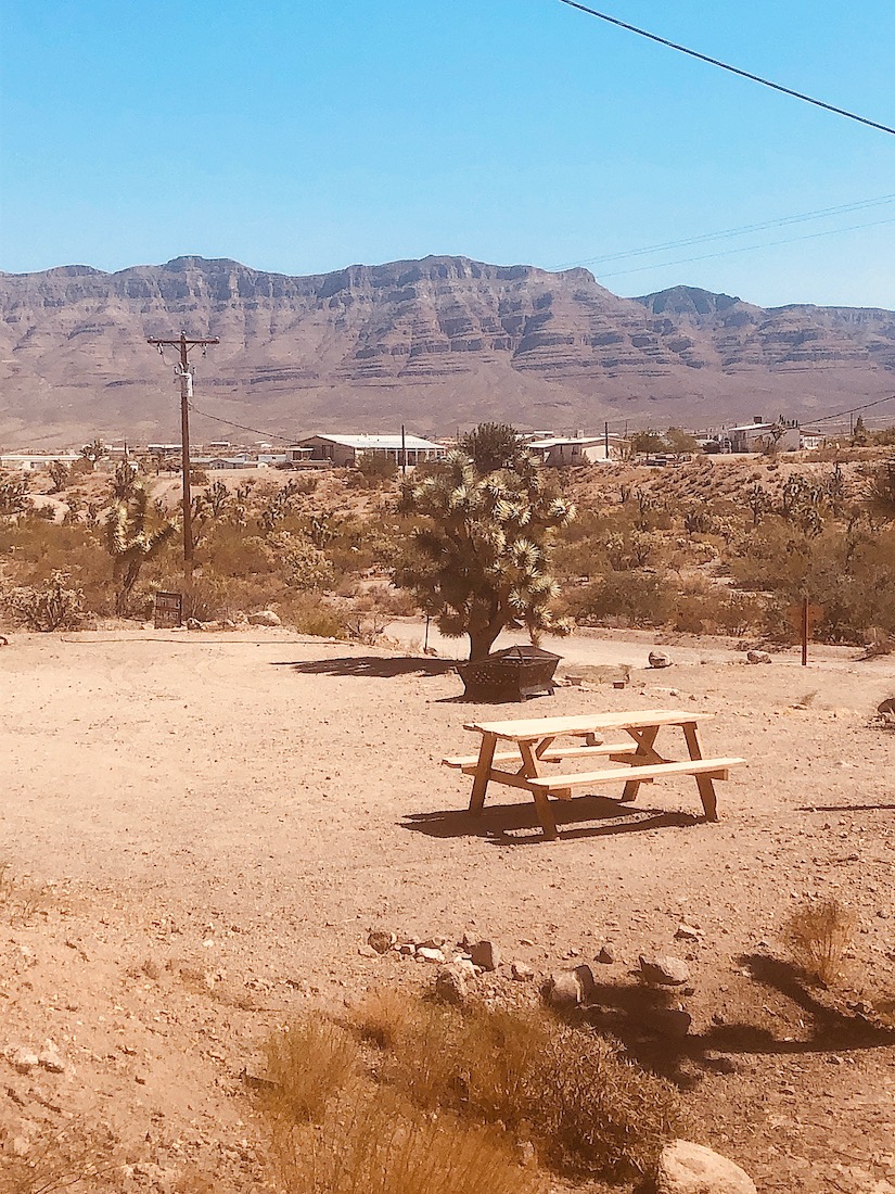 Tent camp site
