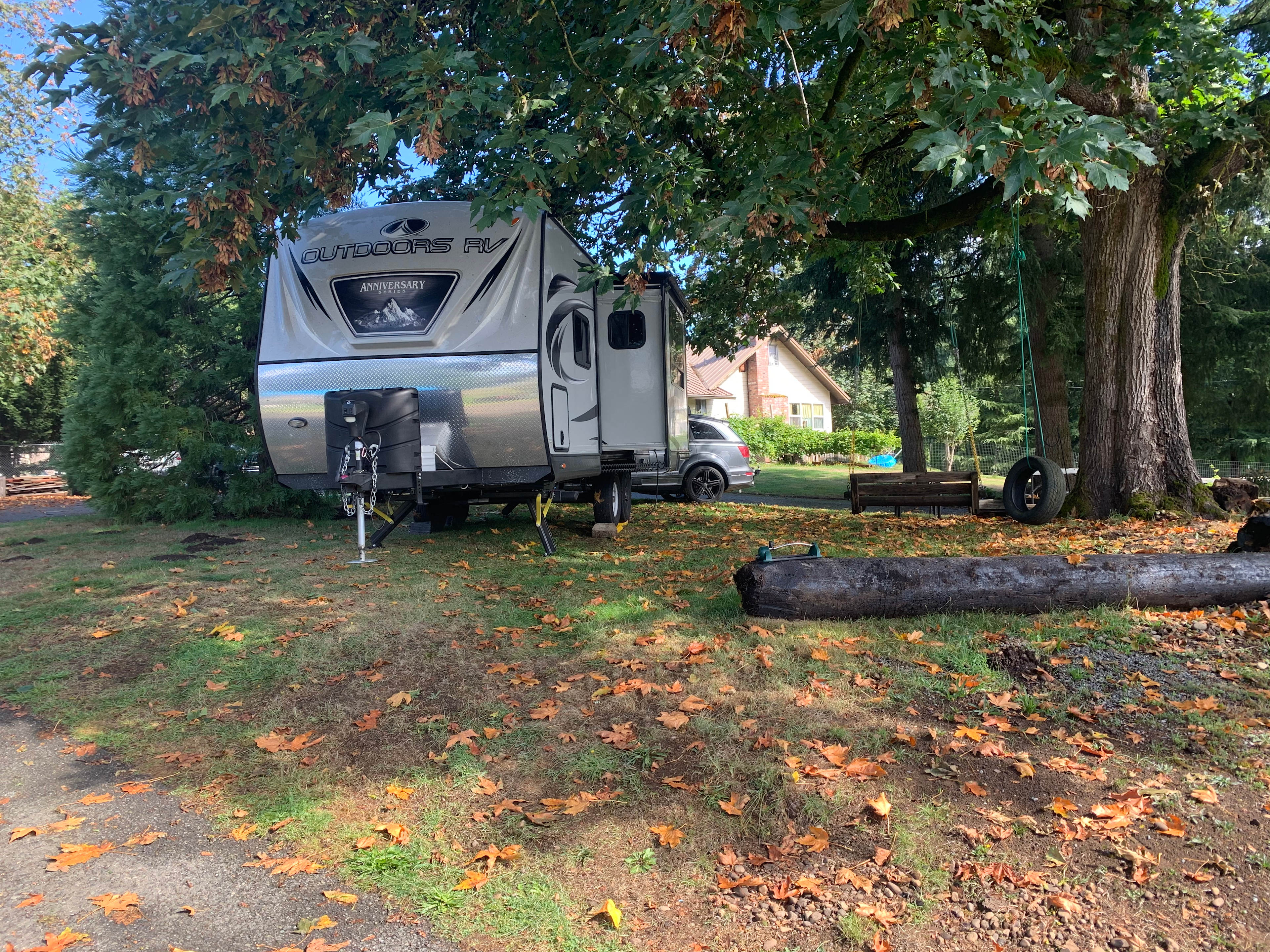 Circle Drive RV Spot Bigback Yard