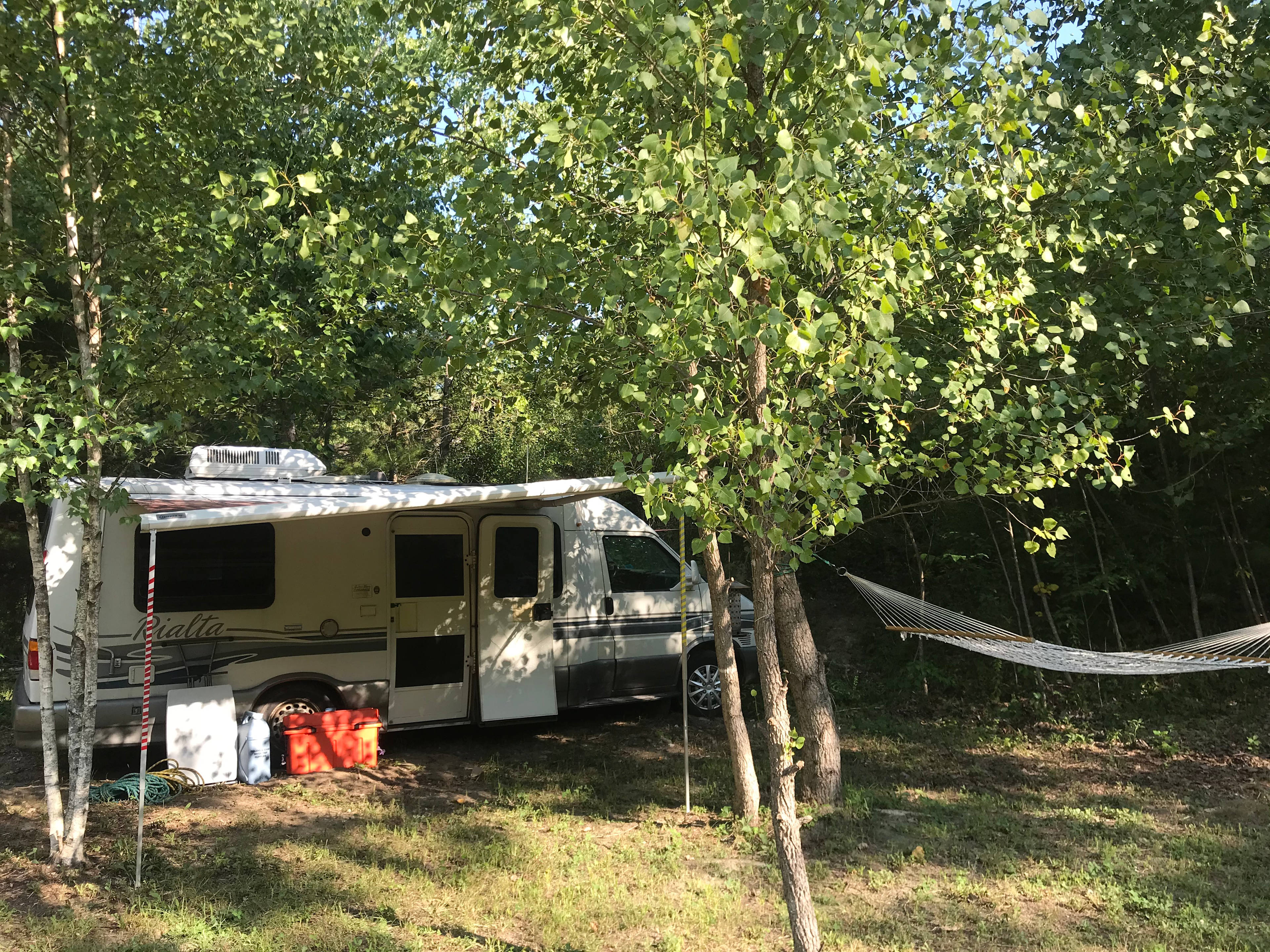 Pond Site. This is maximum vehicle size