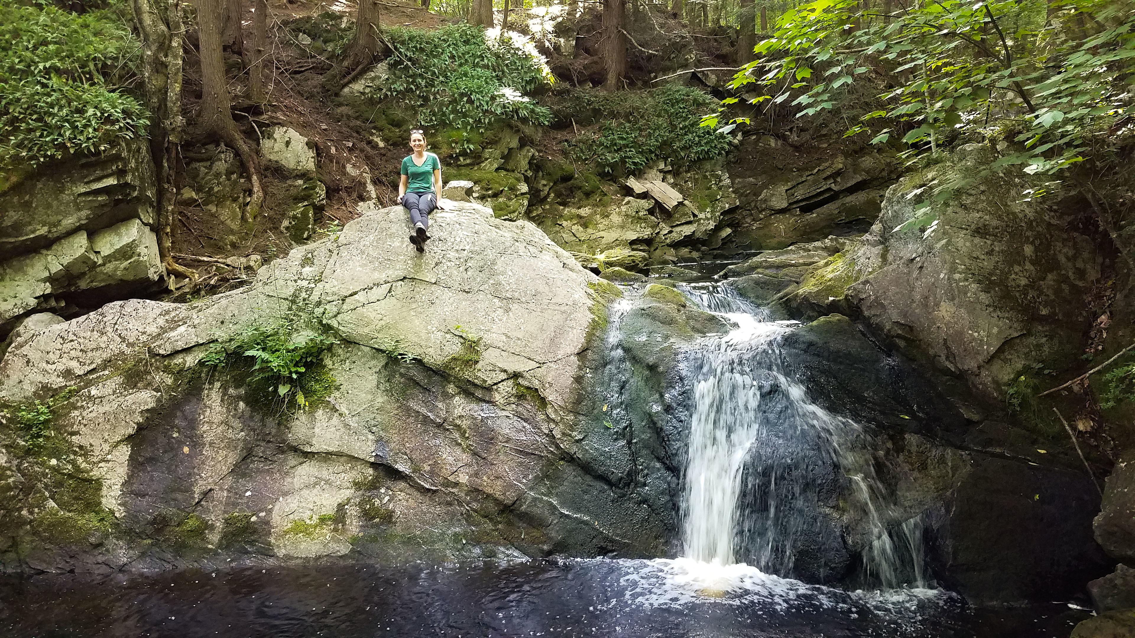 Plenty of hiking trails close by which lead to secluded woodsy waterfalls. 