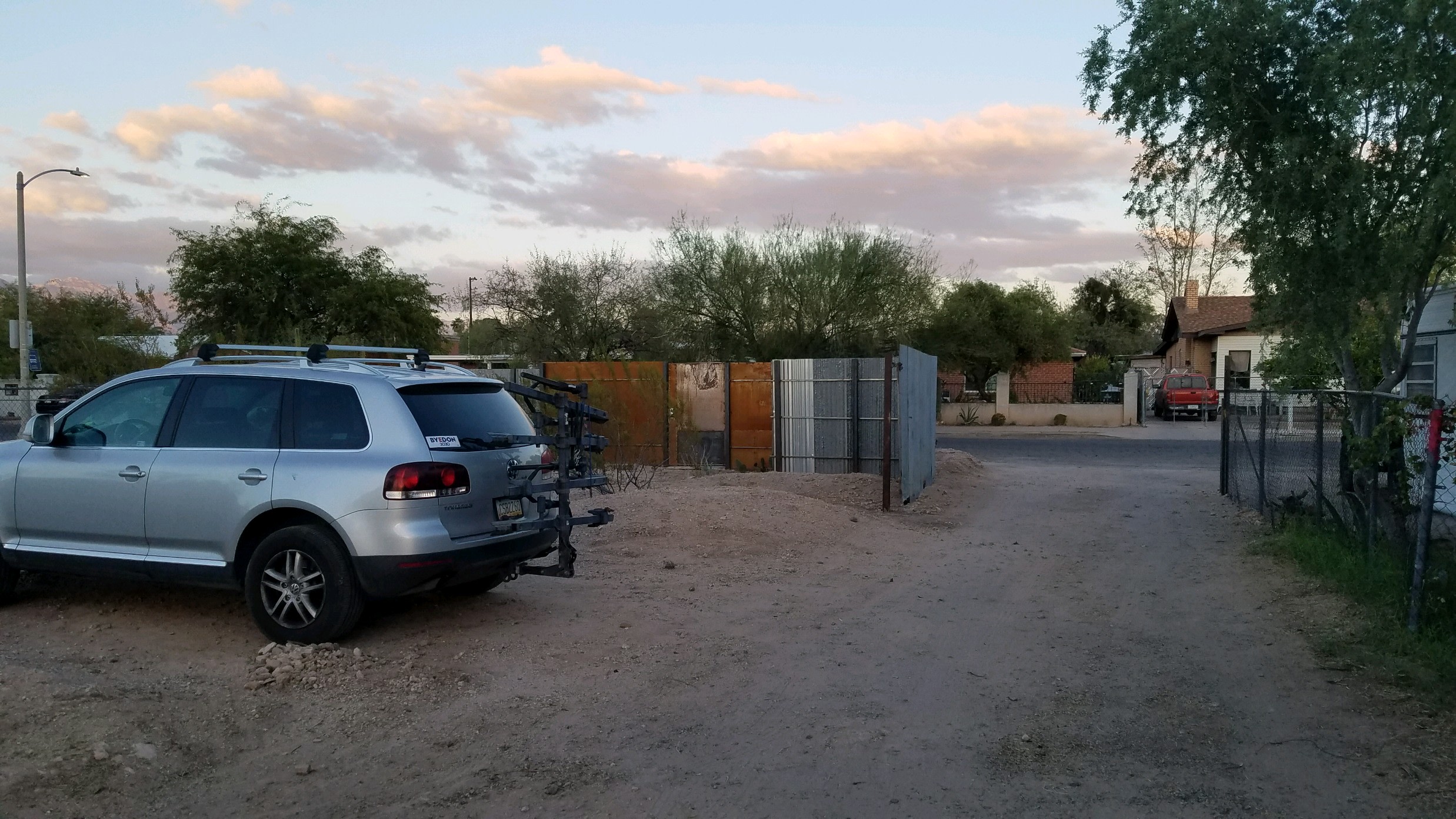 Sonora courtyard in historic Menlo