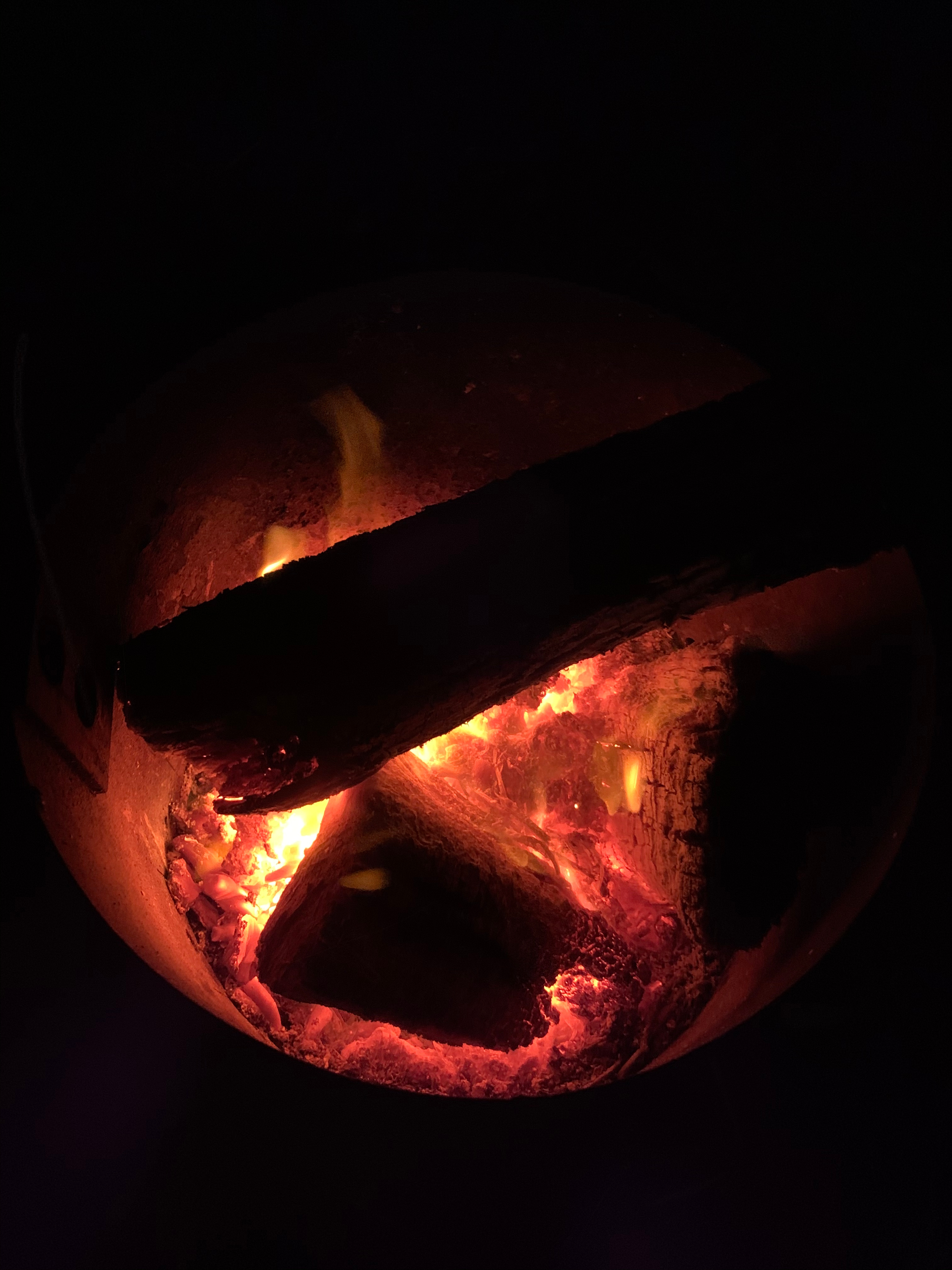 Night time fire