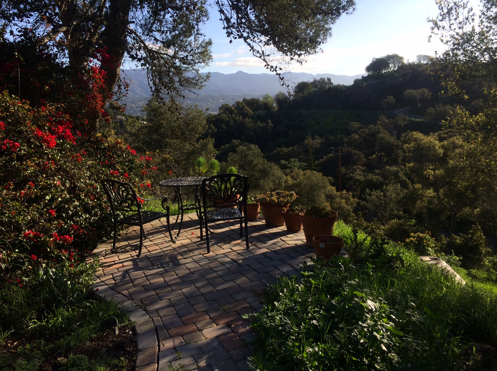 Deck next to accommodations for your private use