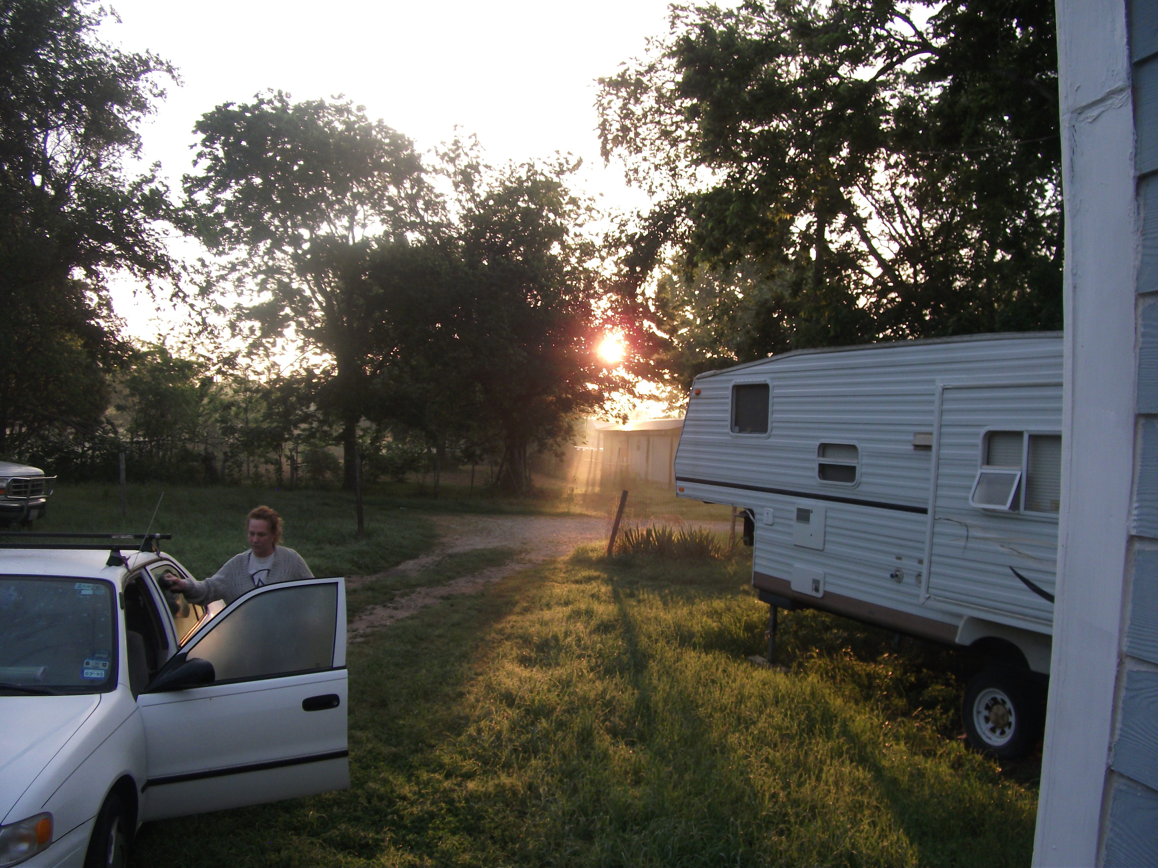 RV spot where it